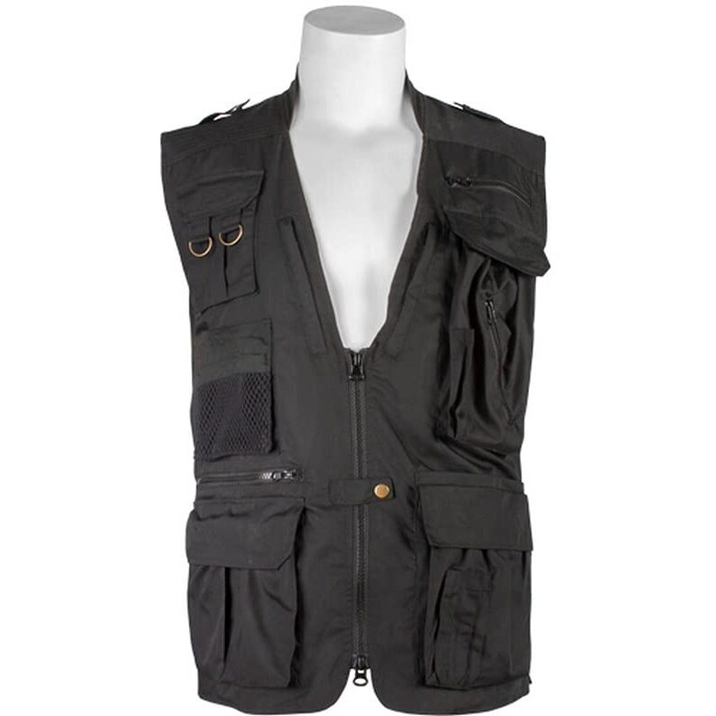 Fox Outdoor 65-511XXL Advanced Concealed Carry Travel Vest Black - XXL