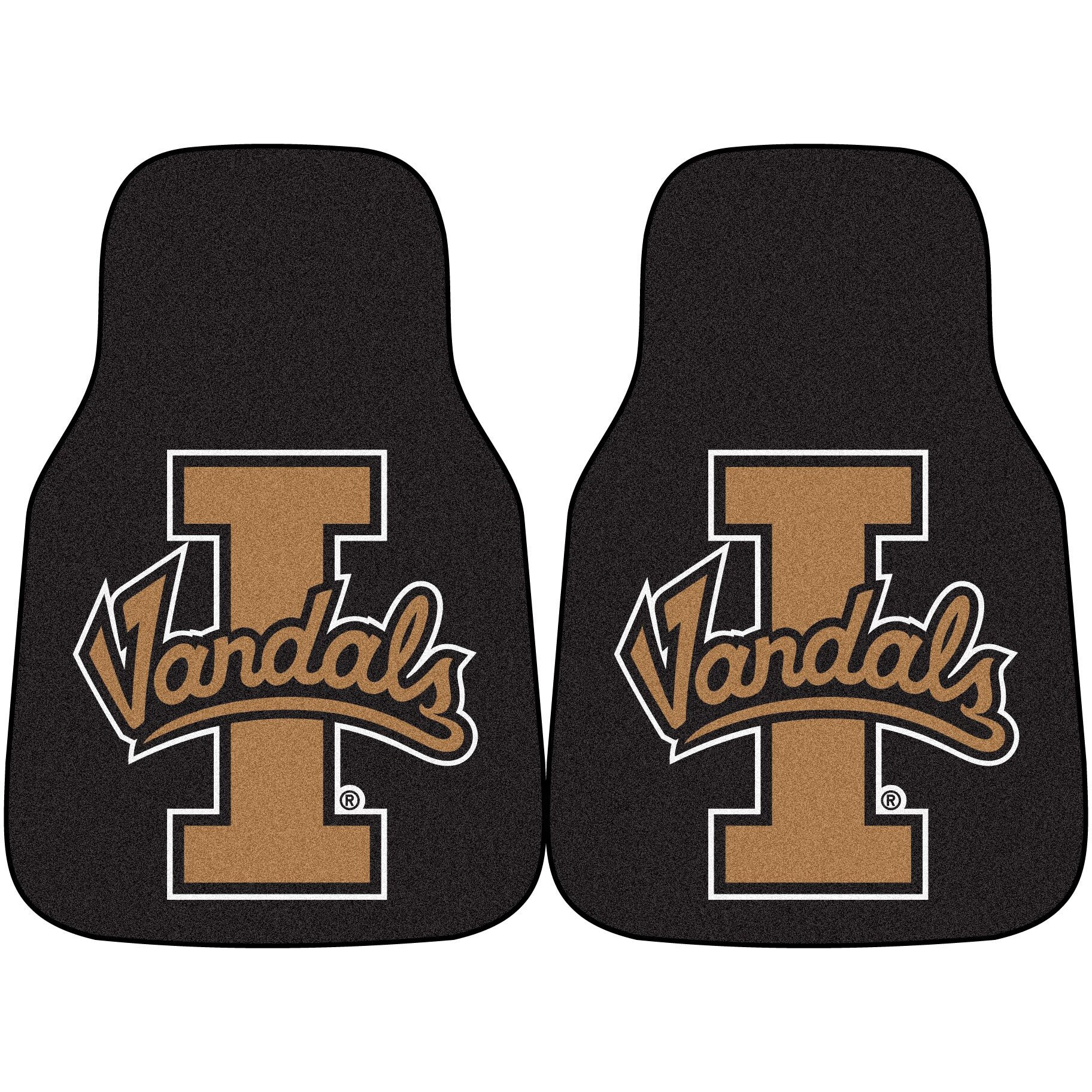 Idaho 2-piece Carpeted Car Mats 17&quotx27"