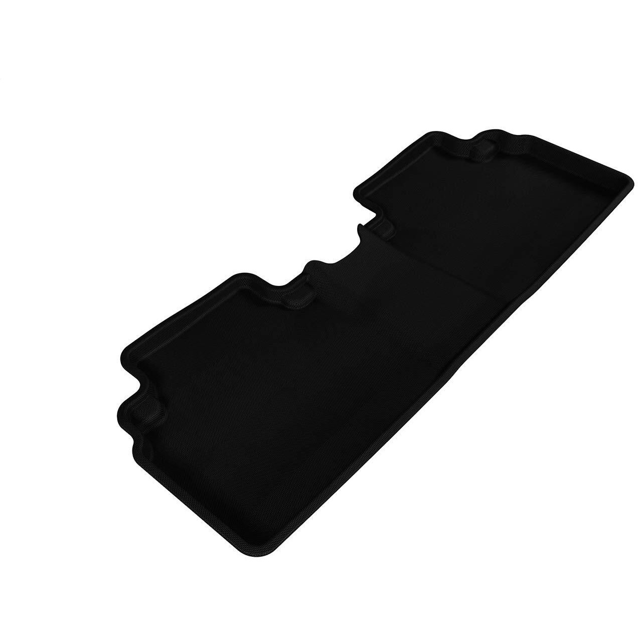 3D MAXpider Second Row Custom Fit All-Weather Floor Mat for Select Honda Civic Models - Kagu Rubber (Black)