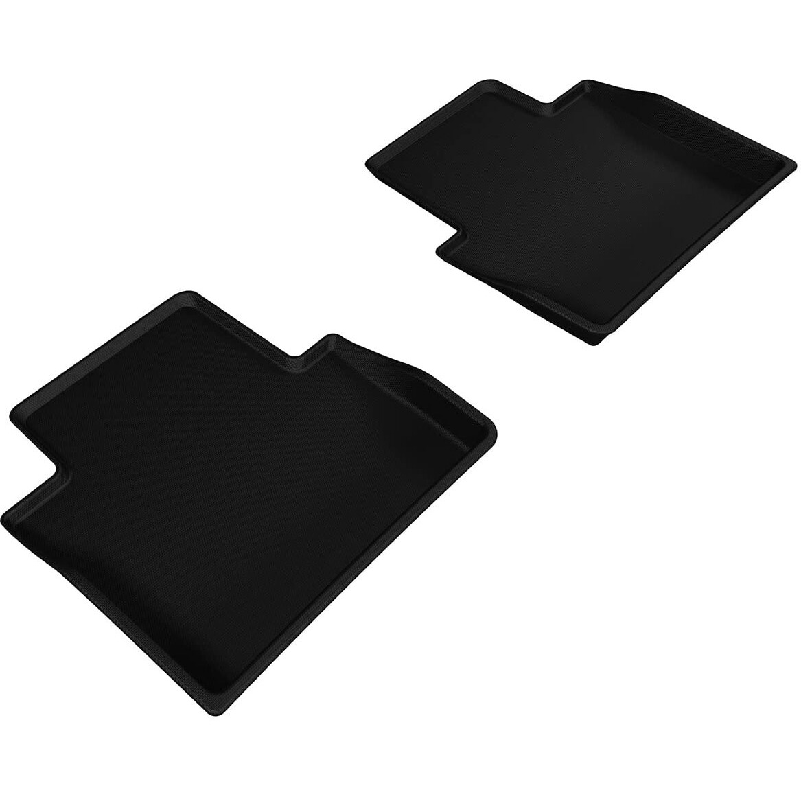 3D MAXpider Custom Fit Kagu Floor Mat (Black) for 2015-2017 Chrysler 200-2ND Row