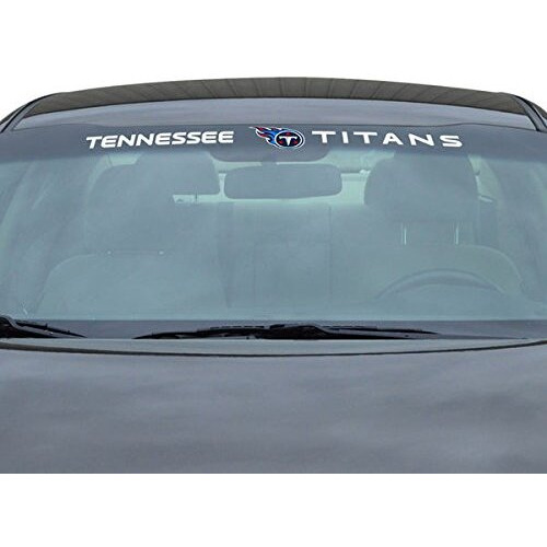FANMATS 61498 NCAA - Boise State Broncos Sun Stripe Windshield Decal 3.25 in. x 34 in. - Great Gift for Sports Fans - Works On Hard Surfaces - for Homes, Cars, Trucks, SUVs.
