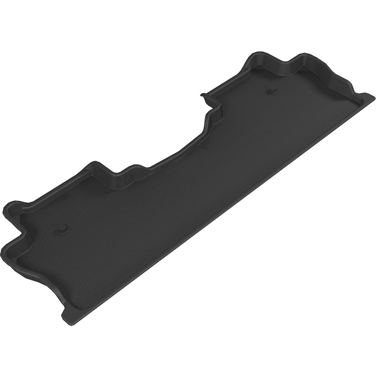 3D MAXpider Custom Fit Kagu Floor Mat (Black) Compatible with Honda Ridgeline 2017-2025 - Second Row