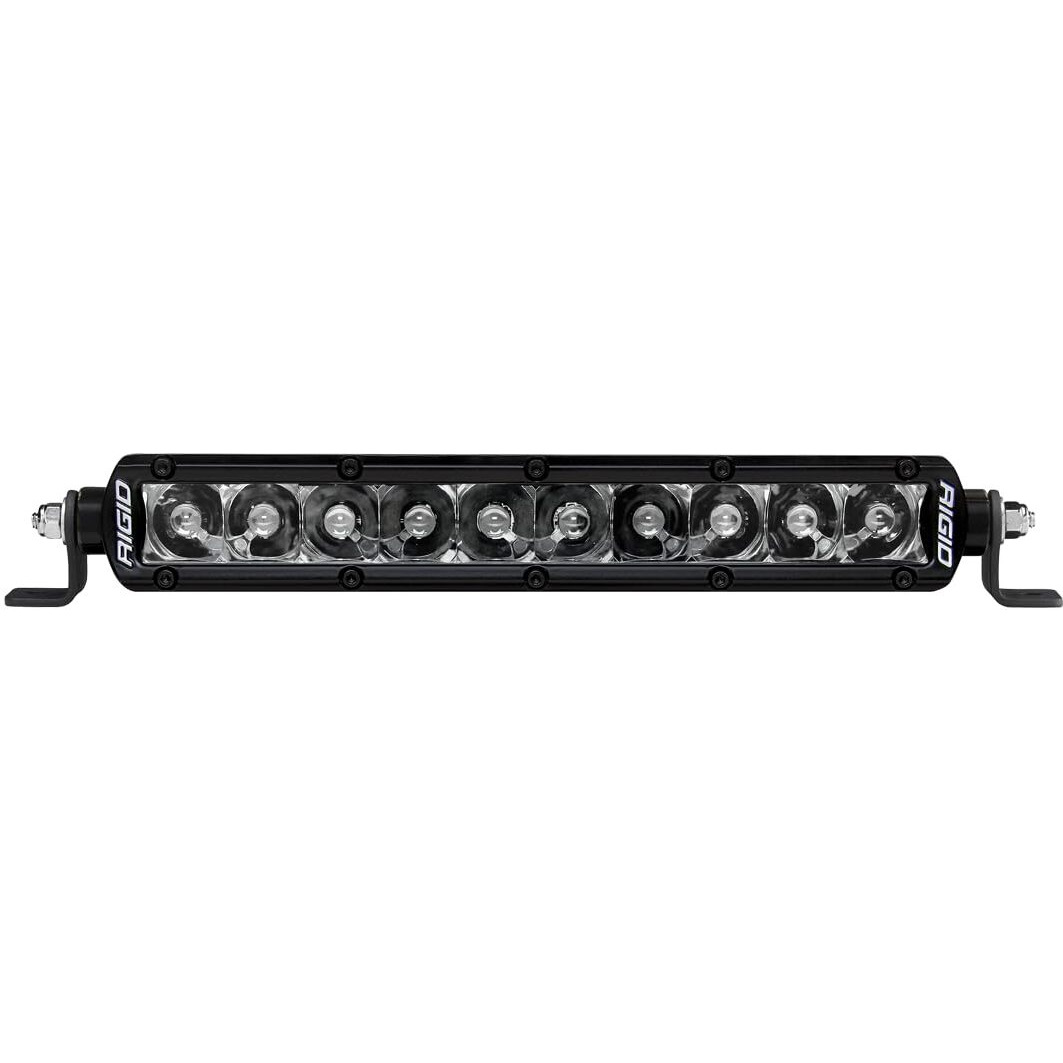 RIGID Single Row - SRS PRO 10" SPOT Midnight (Blacked Out Circuit Boards and Chrome Reflectors)