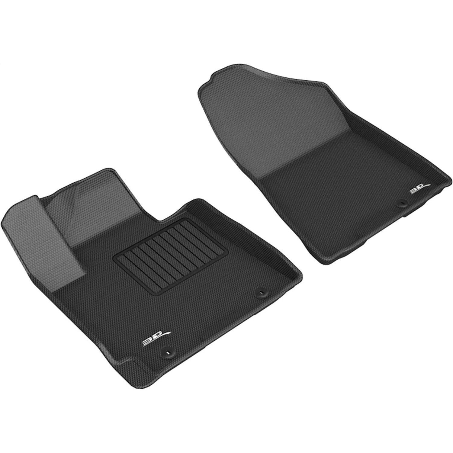 3D MAXpider 2019-2020 Hyundai Tucson Kagu 1st Row Floormat - Black (L1HY09811509)