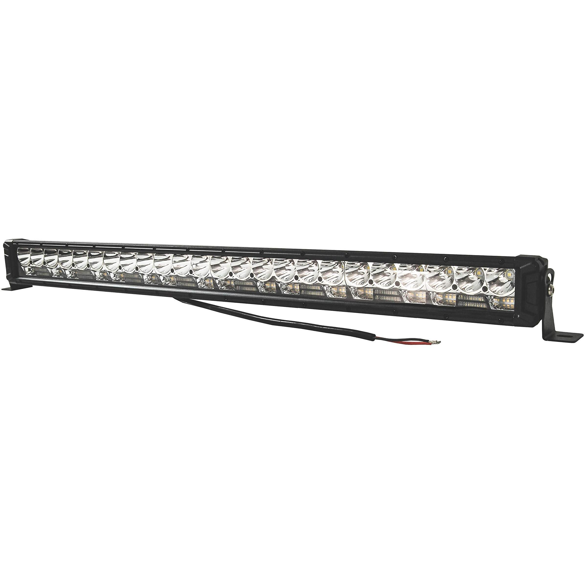 (W) 34" Dual Row LED Driving Lights DRL Function Combo Spot Flood Beam for Truck Offroad UTV ATV Marine Vessels 12V - 24V