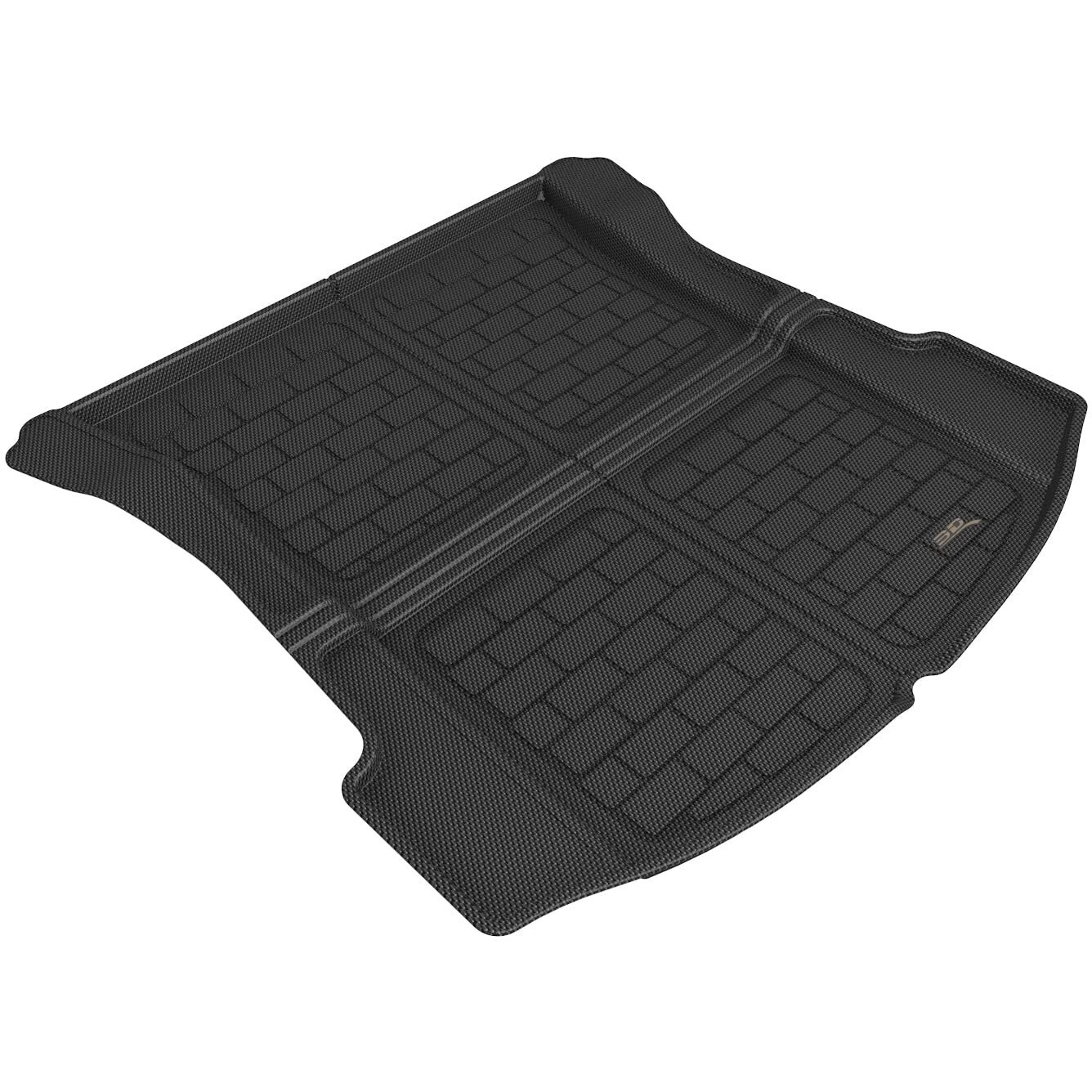 3D MAXpider Custom Fit Kagu Cargo Liner (Black) Compatible with Tesla Model 3 2021-2023 - Cargo Liner