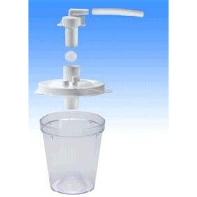 Disposable Collection Container, Unassembled, 800cc
