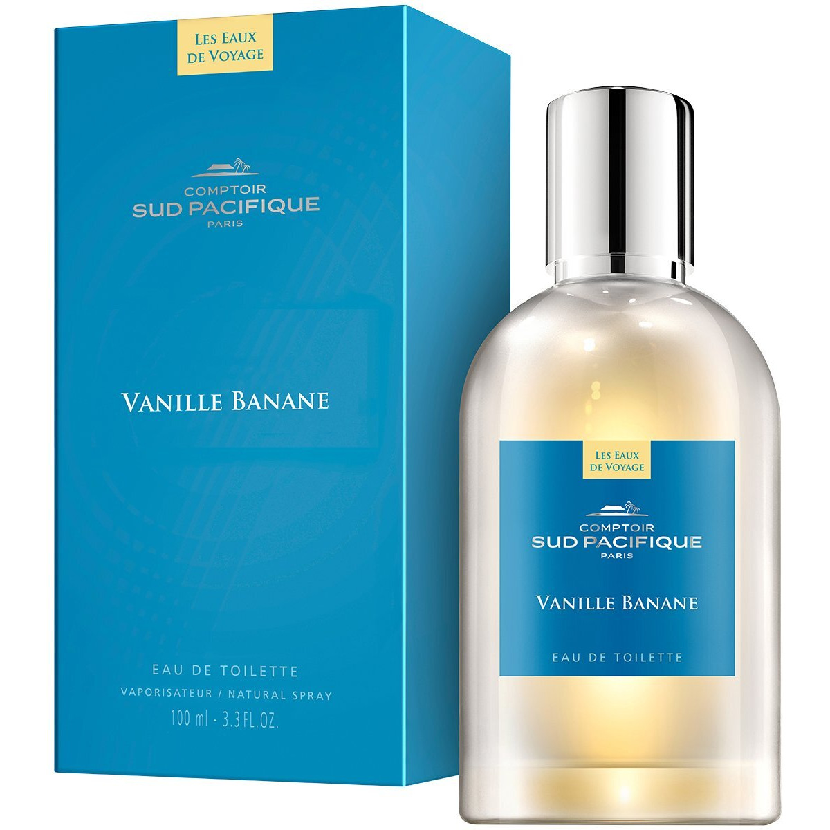 Comptoir Sud Pacifique Vanille Banane, Eau de Toilette Spray, 3.3 Fl Oz