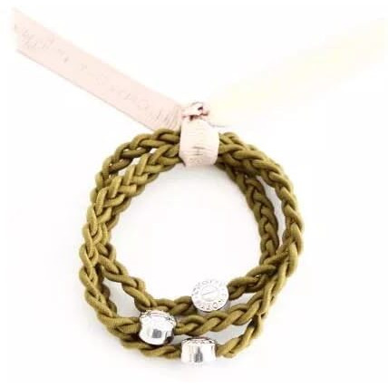 Knotty Signature Braided Pony Set of 3
