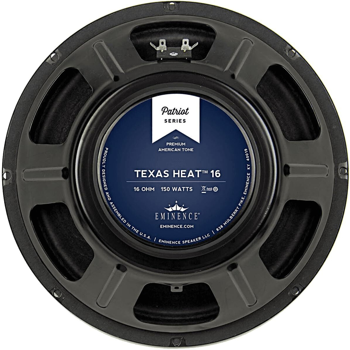 Eminence Patriot Texas Heat 12" Guitar Speaker, 150 Watts at 16 Ohms