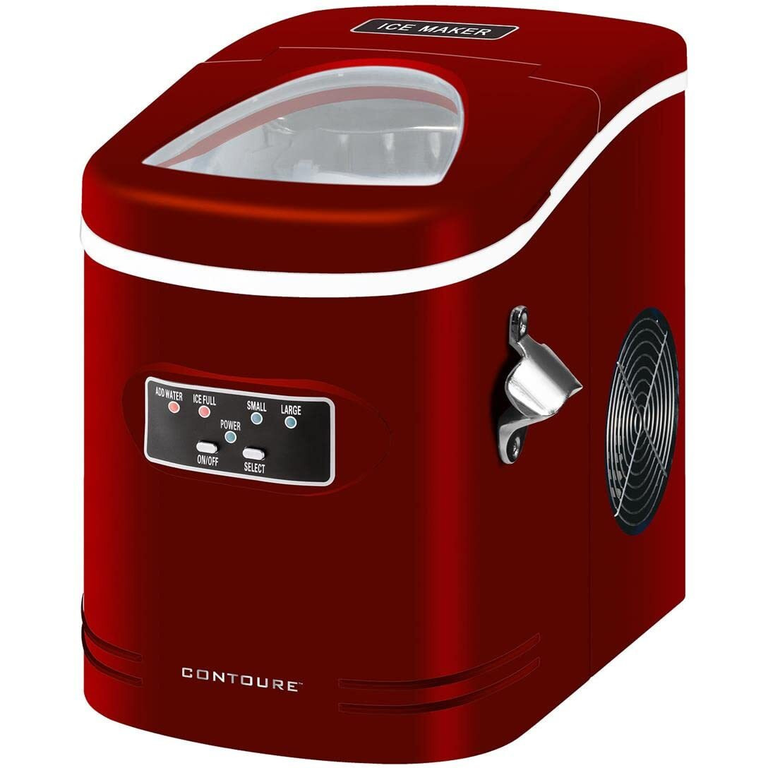 NAT.QUALITY Portable ICE Maker, RED,