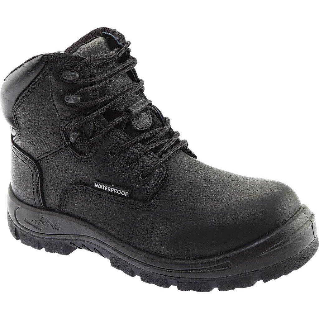 S Fellas Men's 6060 Poseidon Soft Toe Work Boot (Mens 8) Black