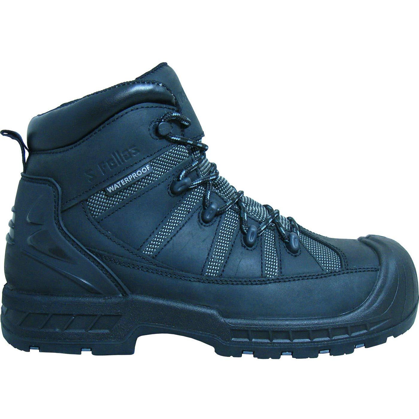 S Fellas by Genuine Grip 6200-7.5M Mens Trekker Comp Toe Puncture Resistant Work Boot44 Black - Size 7.5