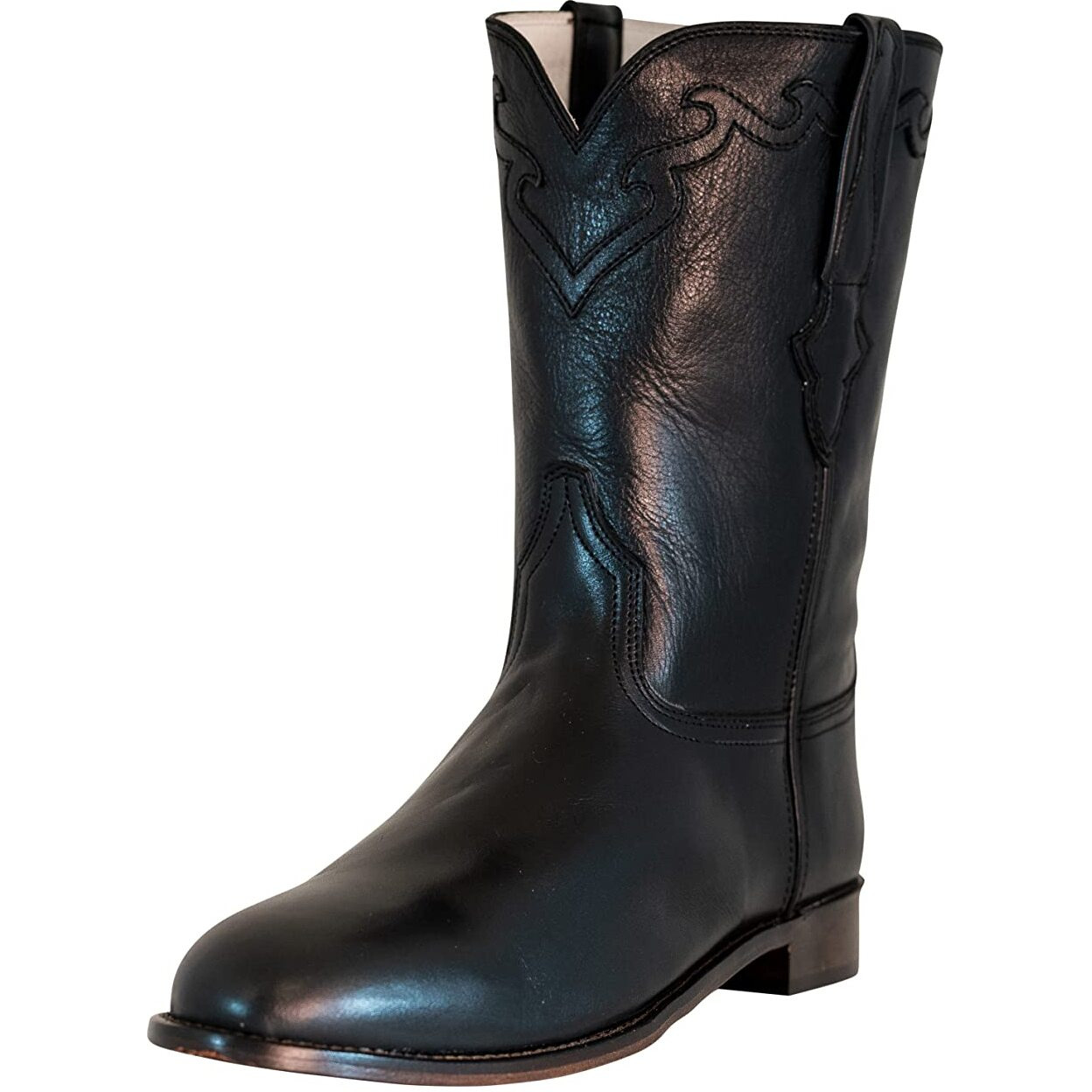 TuffRider Mens El Paso Round Toe Boots 8.5 Black