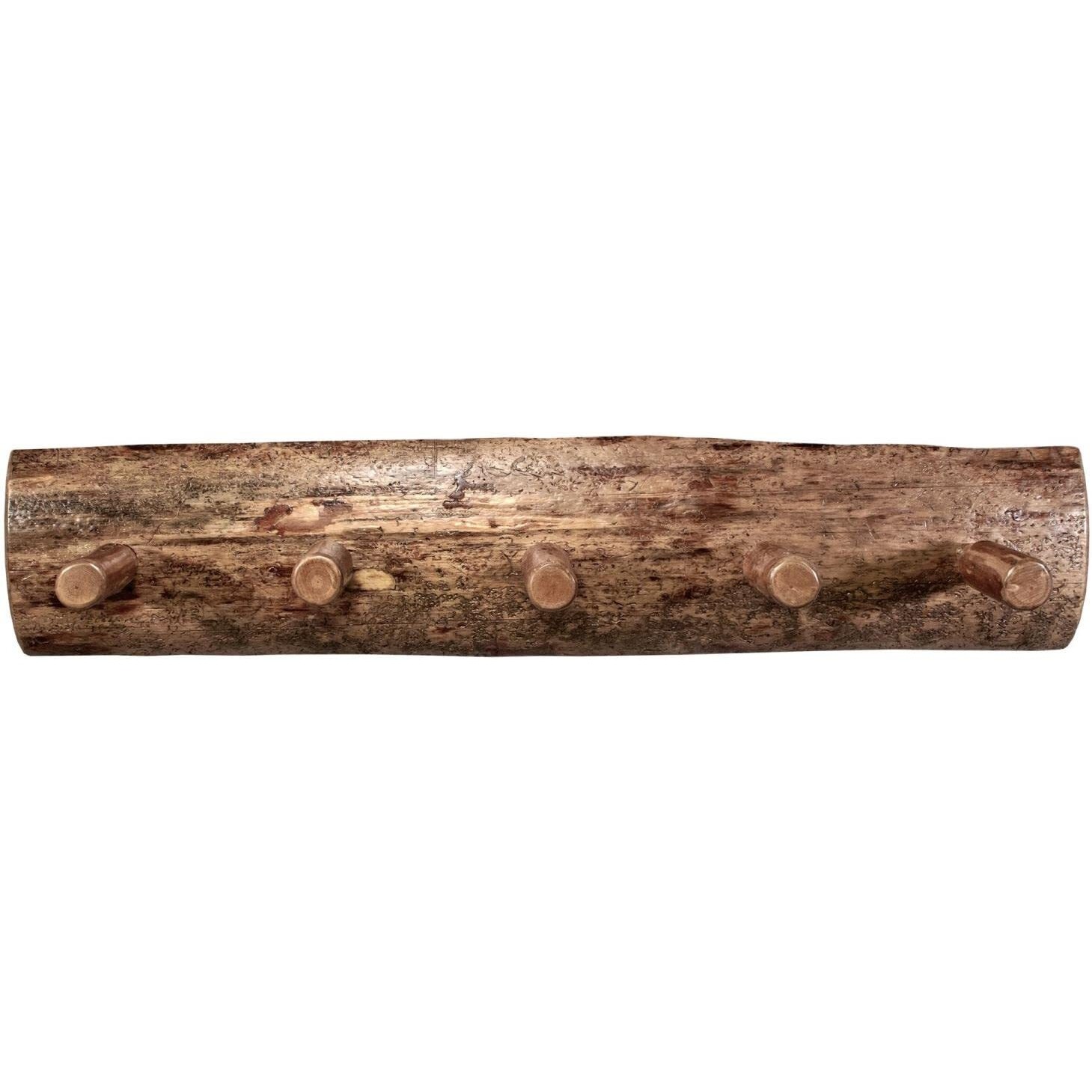Montana Woodworks Glacier Country Collection Coat Rack, 3 Foot