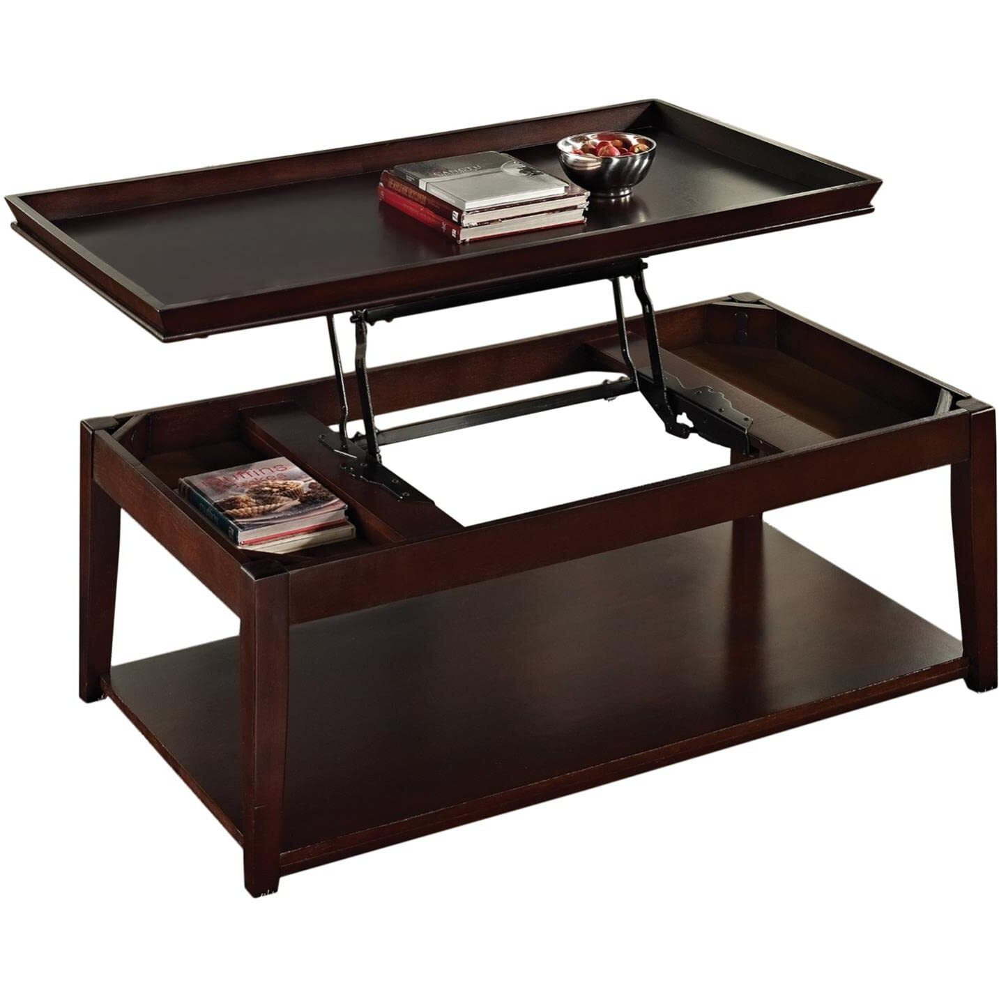Steve Silver Clemson Lift-Top Cocktail Table with Casters CL900C