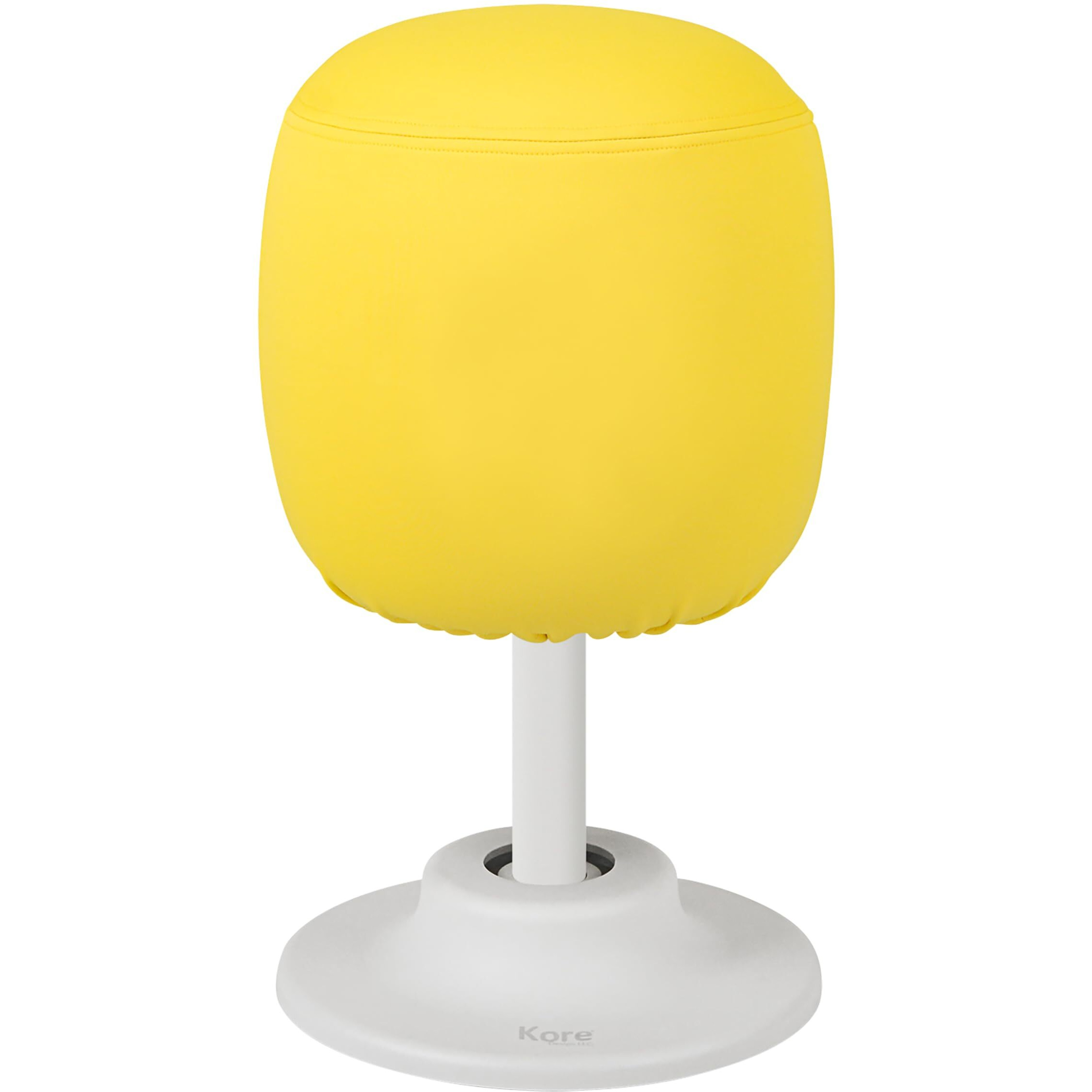 KORE DESIGN LLC Kids Adjustable Pivot Stool Tall (16.5 to 21) Yellow