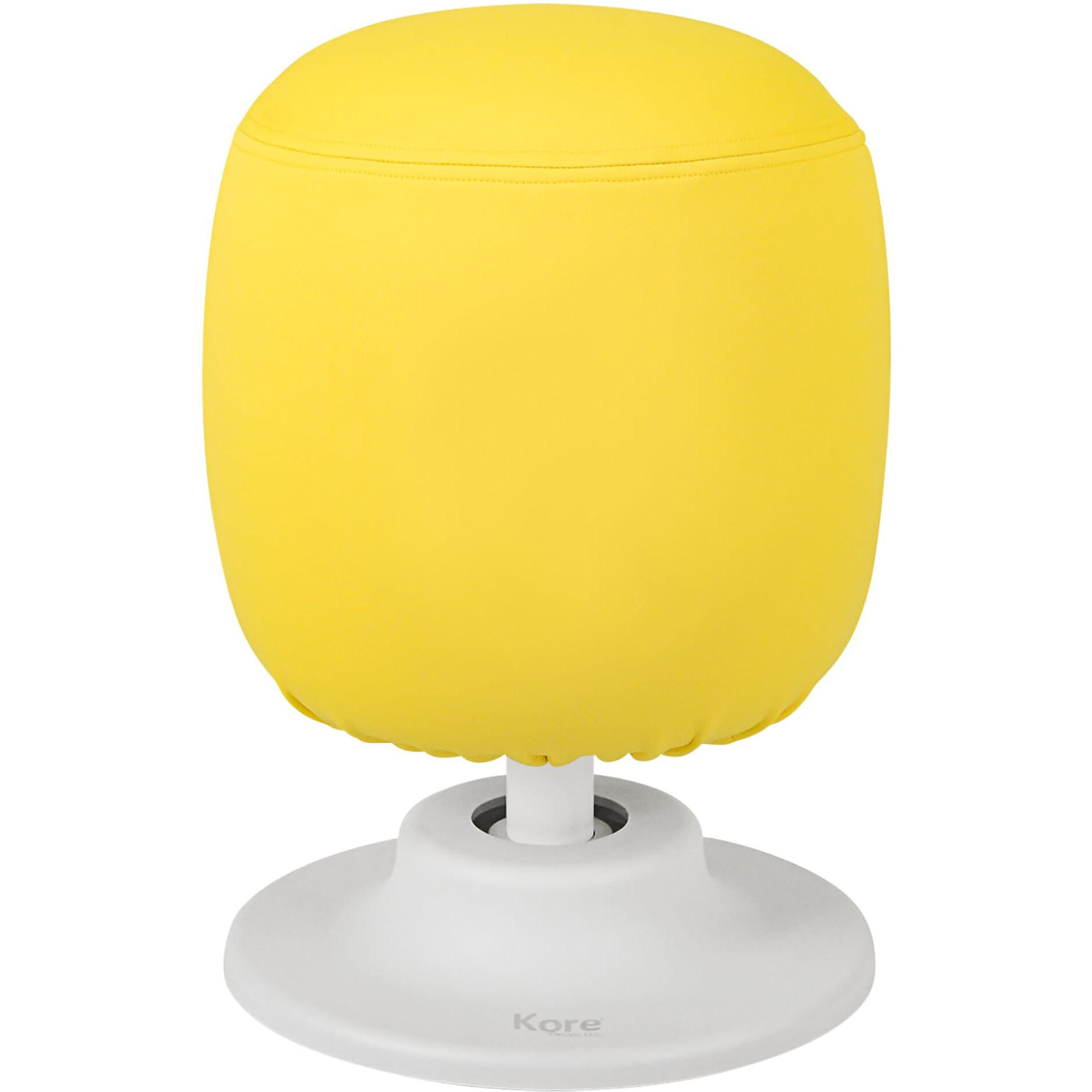 KORE DESIGN LLC Kids Adjustable Pivot Stool Small (13 to 17) Yellow