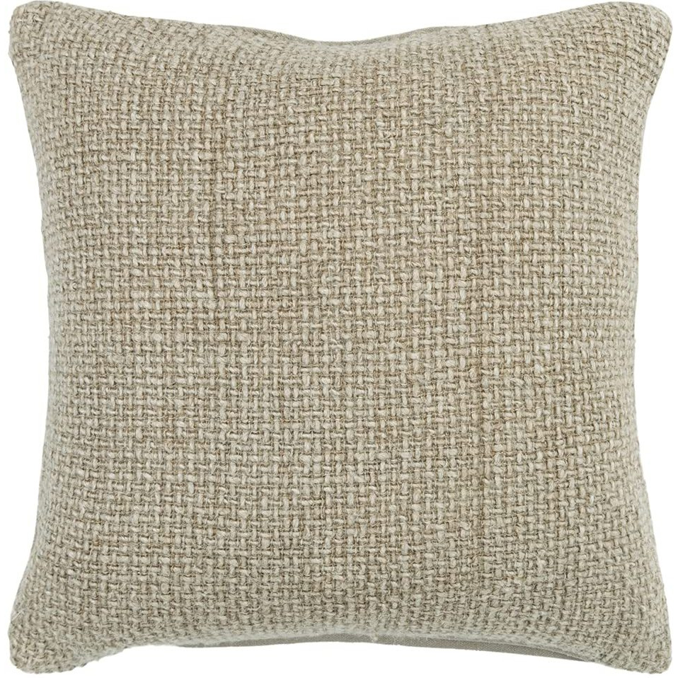 Rizzy Home Donny Osmond 20" x 20" Linen Pillow Cover in Brown