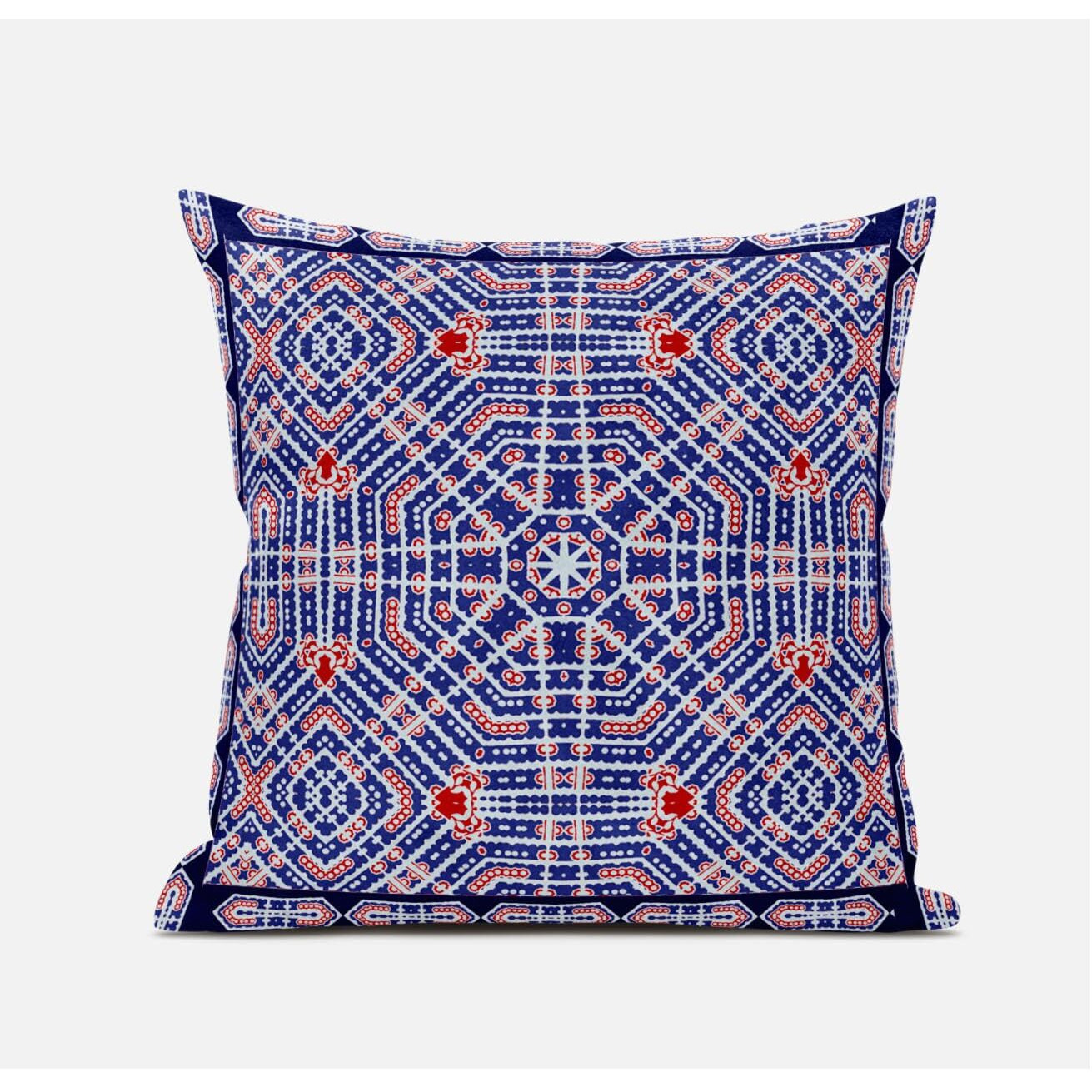 Amrita Sen Geostar Wreath Palace Suede Blown and Closed Pillow in Grey Green