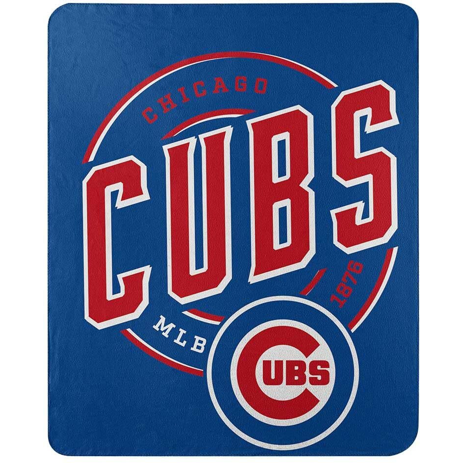 The Northwest Company Chicago Cubs Blanket 50x60 Fleece Campaign Design