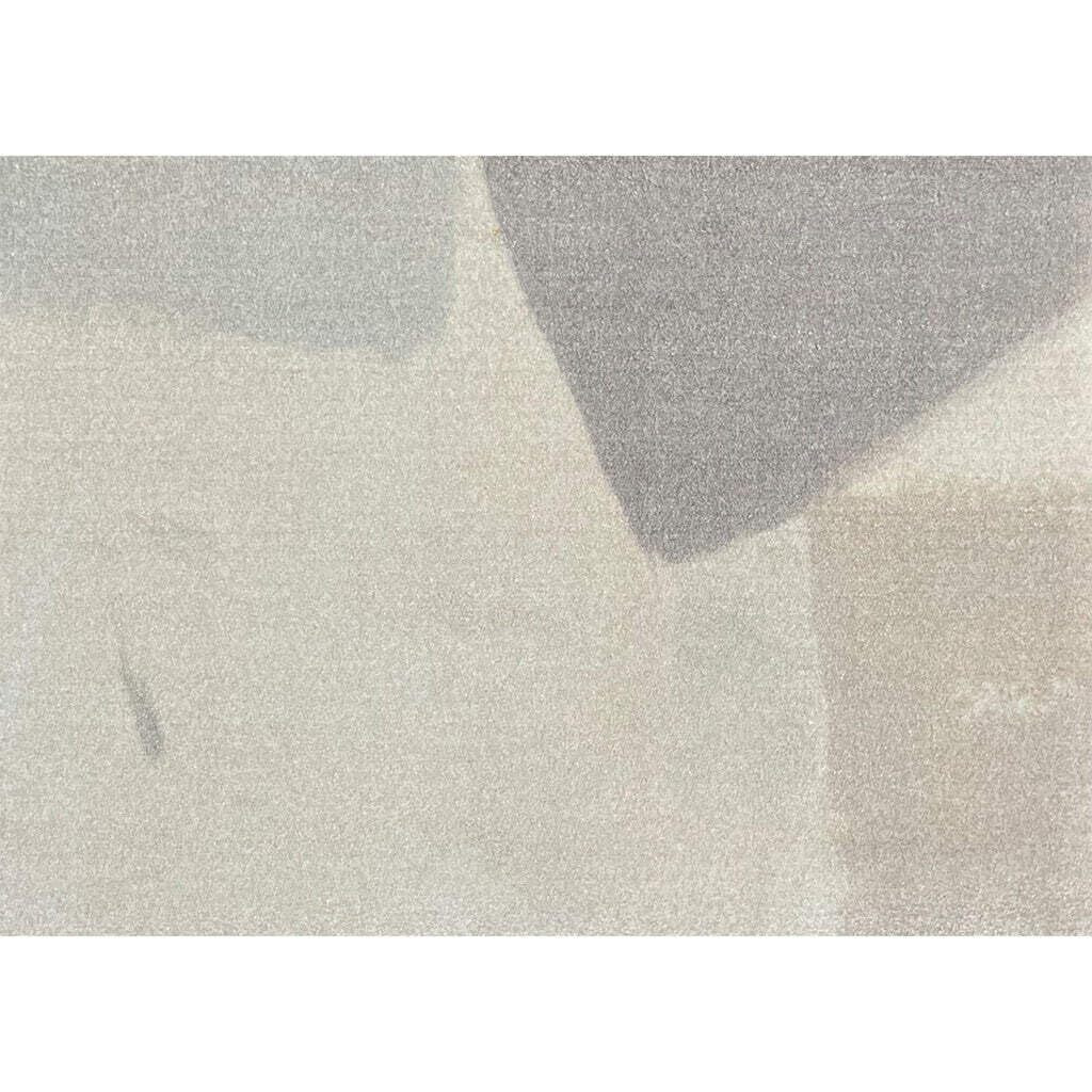 HomeRoots 526176 2 x 3 ft. Taupe Abstract Machine Tufted Rectangle Area Rug with UV Protection