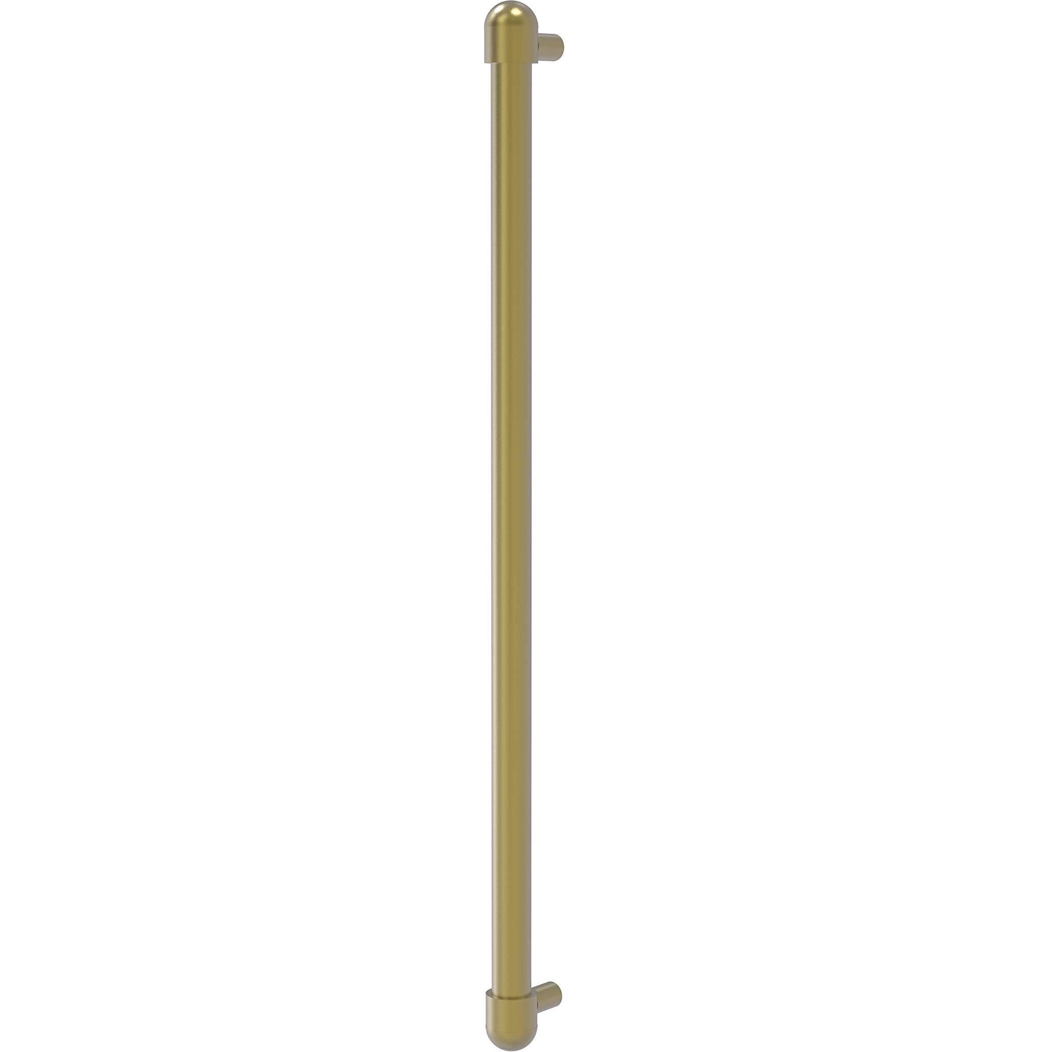 Allied Brass O-30-RP 18 Inch Refrigerator Appliance Pull, 18", Satin Brass