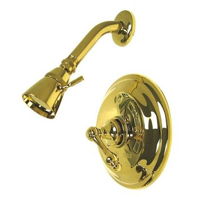 Kingston Brass KB3632ALSO Vintage Shower Only, Polished Brass
