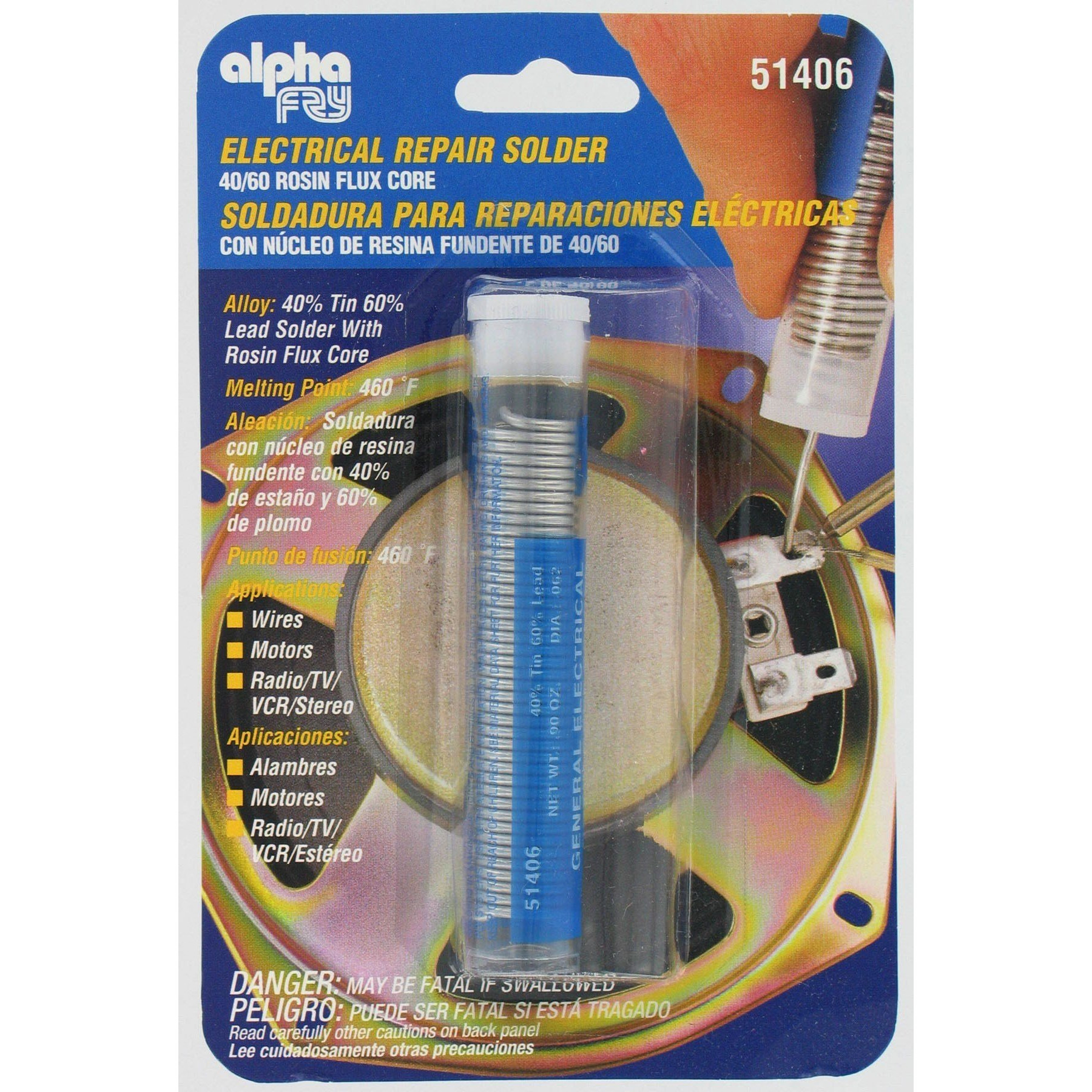 Alpha Fry AM51406 Rosin Core Solder &ampampampampamp Dispenser