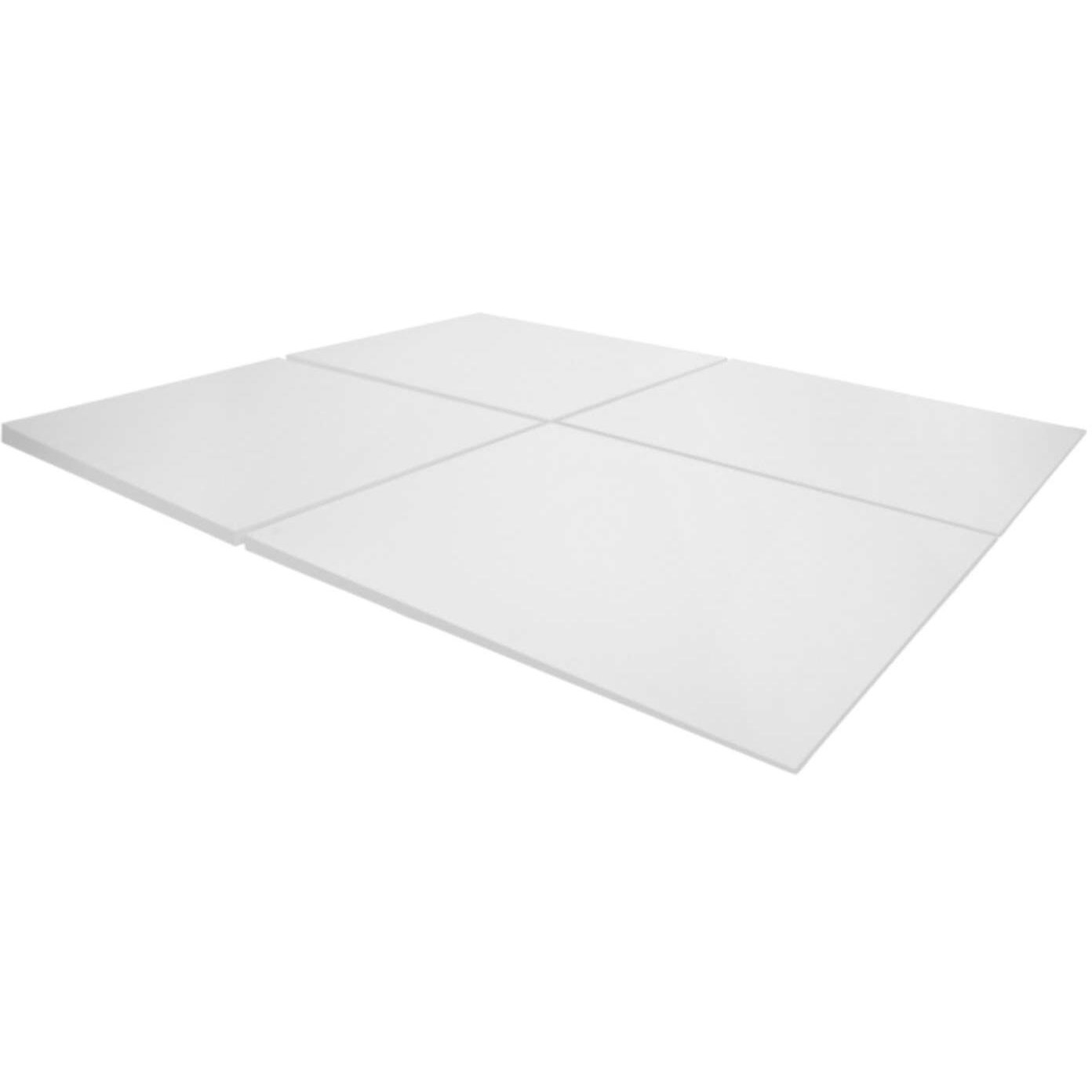 50" x 60" One-Slope CURBLESS Linear Drain Shower Tray