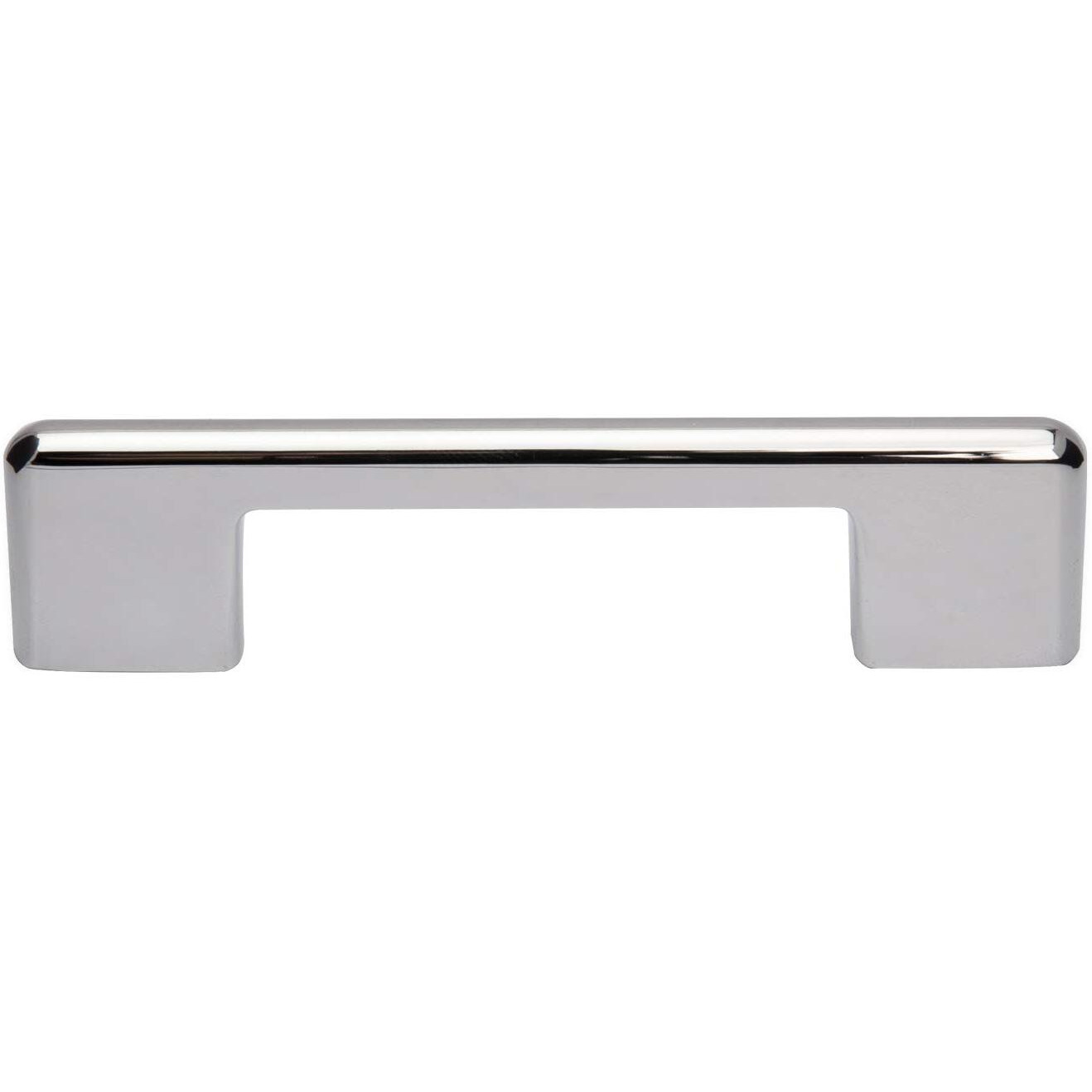 Utopia Alley Taylor Pull Handle - Decorative Cabinet Drop Pull Handles for Cabinets and Drawers - Finished Polished Chrome - Metal Drawer Pull Handle, 3.78" Center to Center (1)