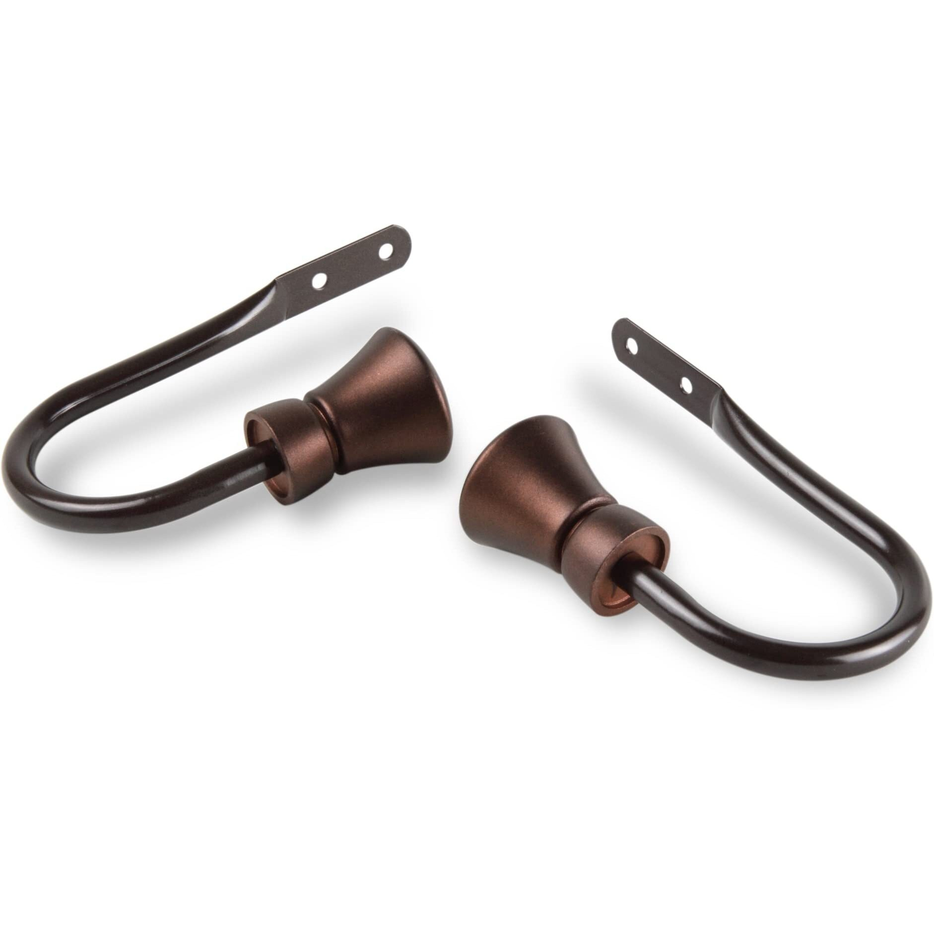 Rod Astamoda Lewis Curtain Holdback - Cocoa
