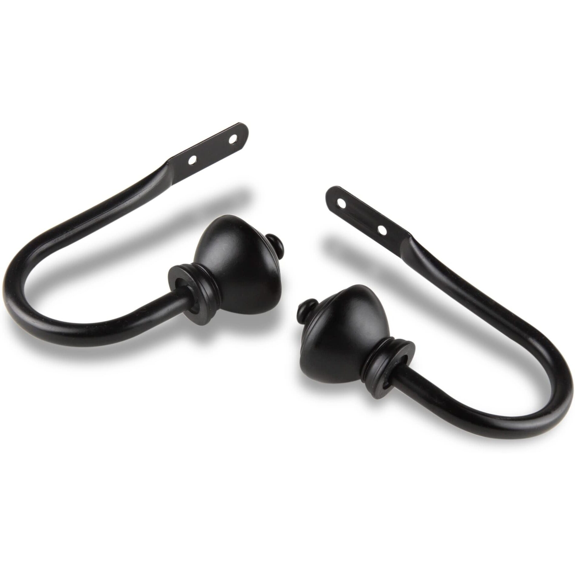 Rod Astamoda Giannie Curtain Holdback - Black