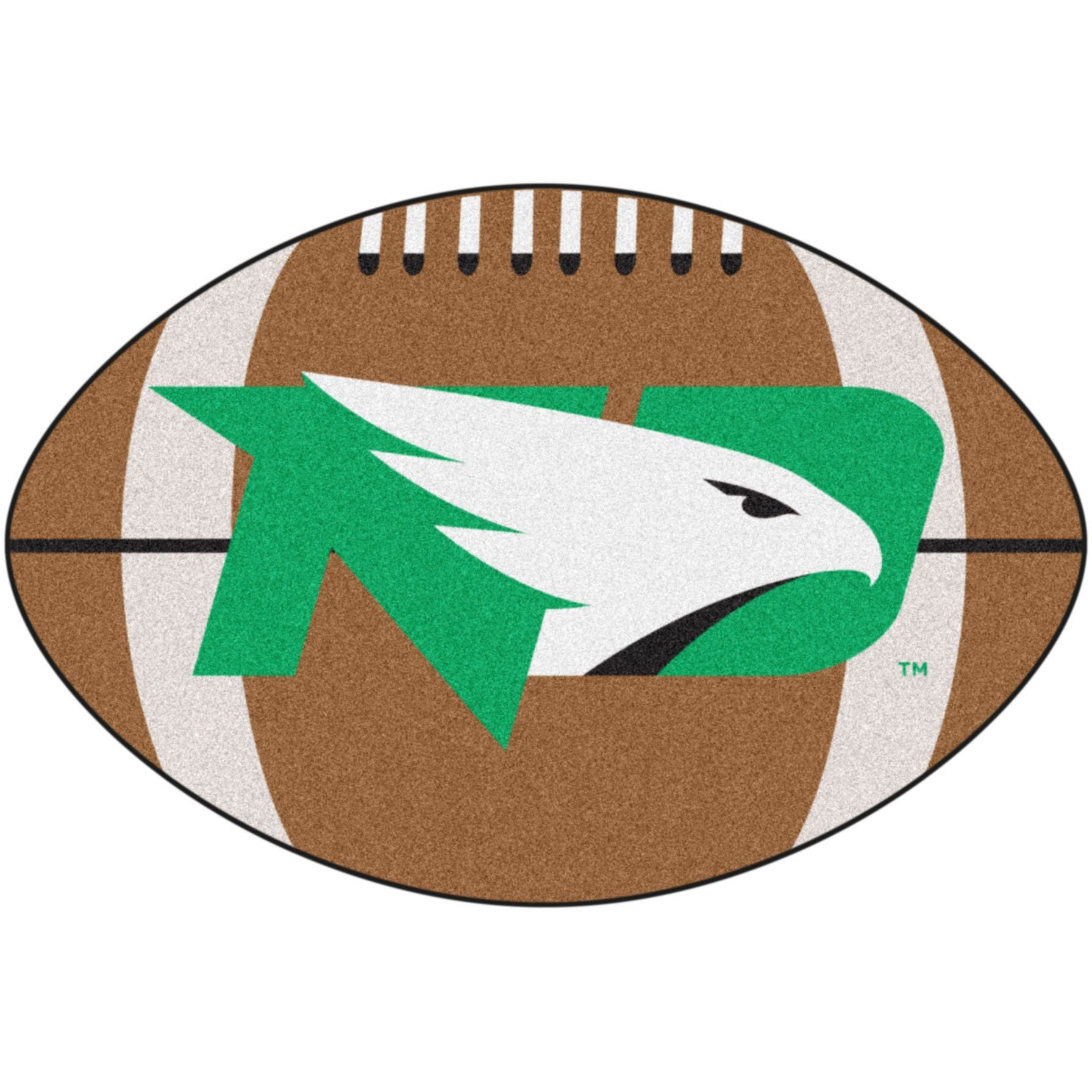 University of North Dakota Football Rug