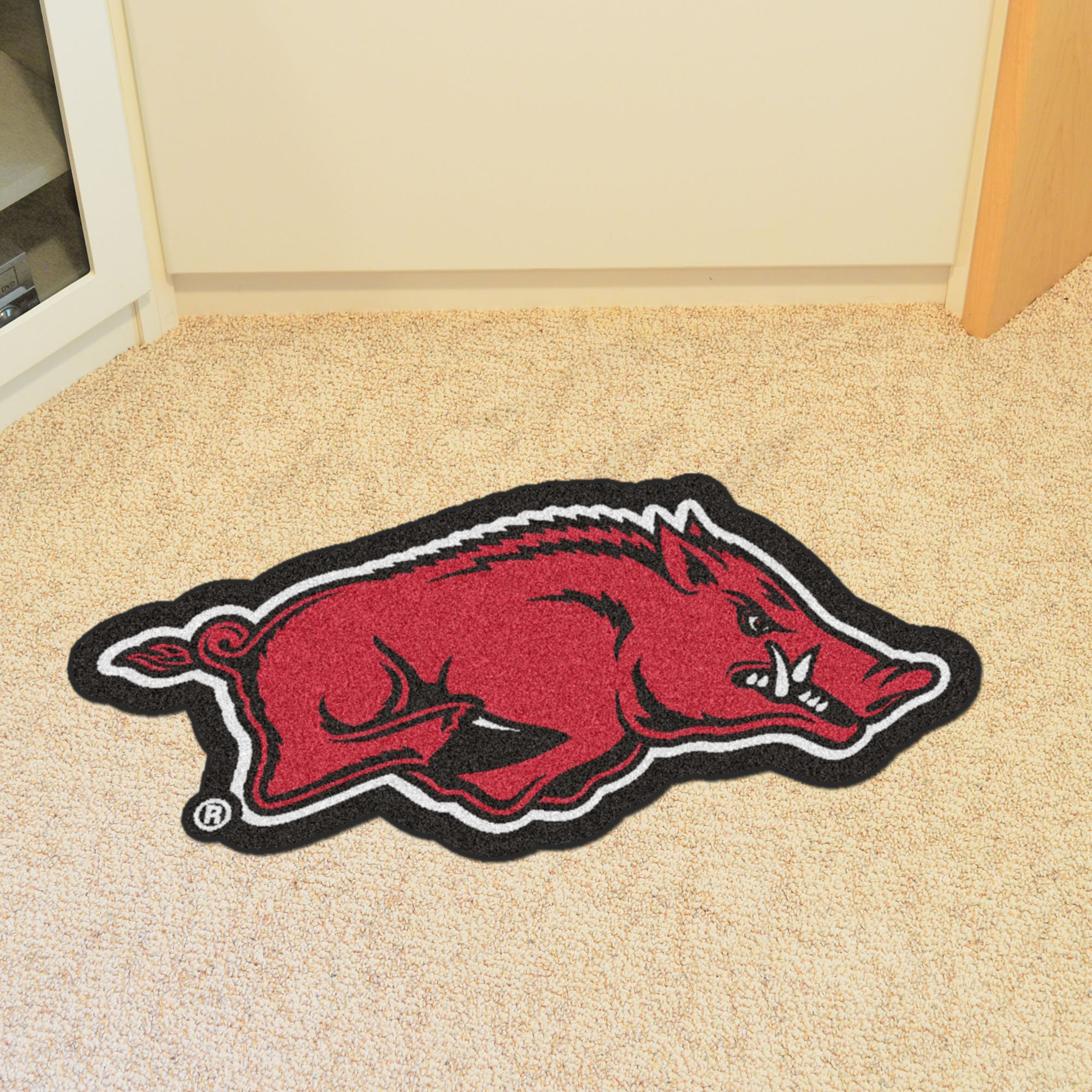 Fan Mats Arkansas Mascot Mat