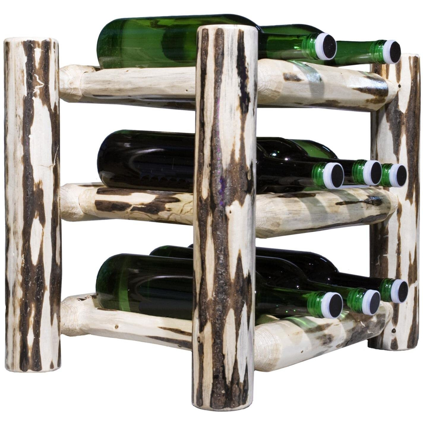 Montana Woodworks Collection Countertop Wine Rack, Ready to Finish