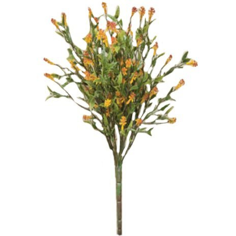 CWI Gifts 13" Bean Leaf Bush, Multi