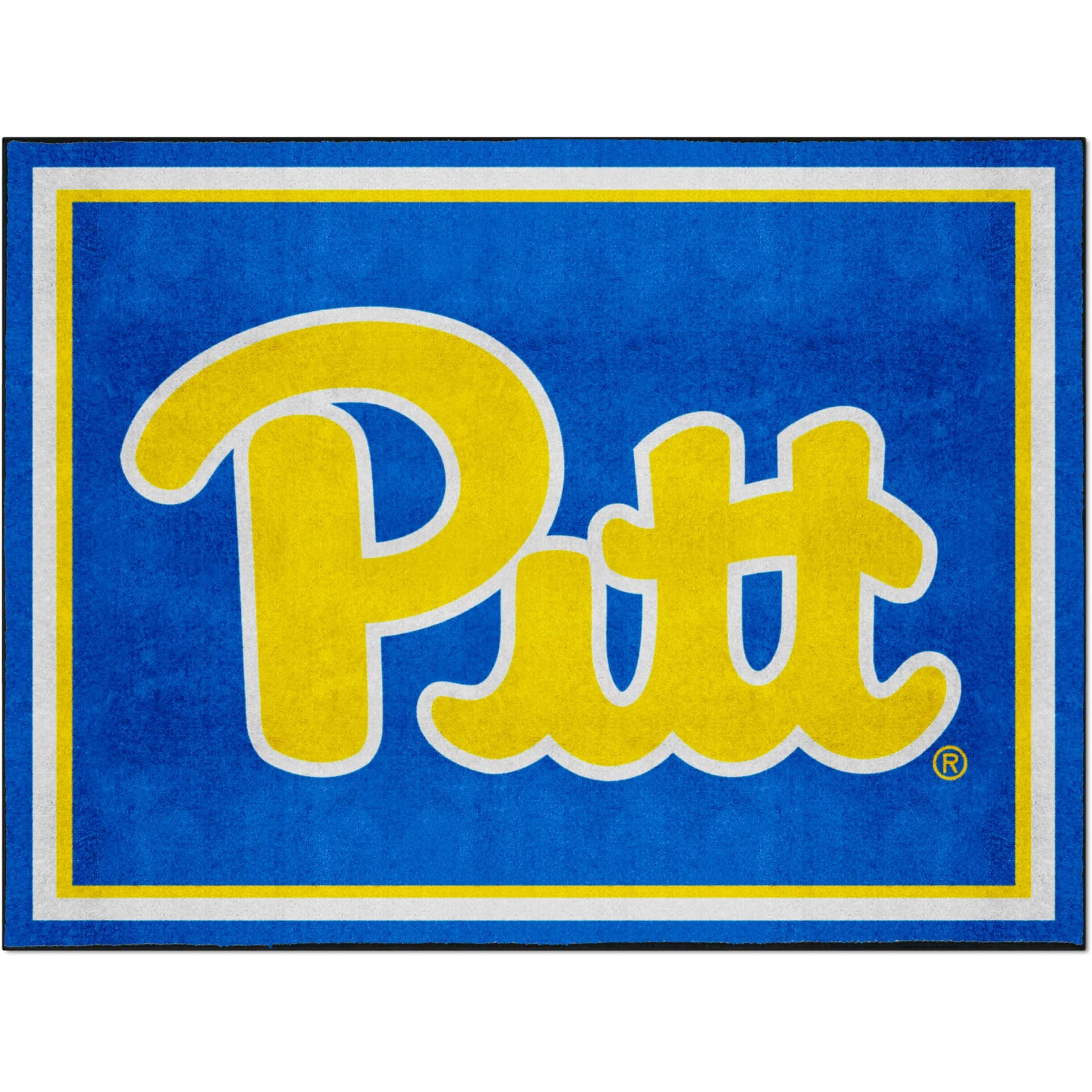 FANMATS 19666 Pittsburgh 8'X10' Rug, Team Color, 87&quotx117"