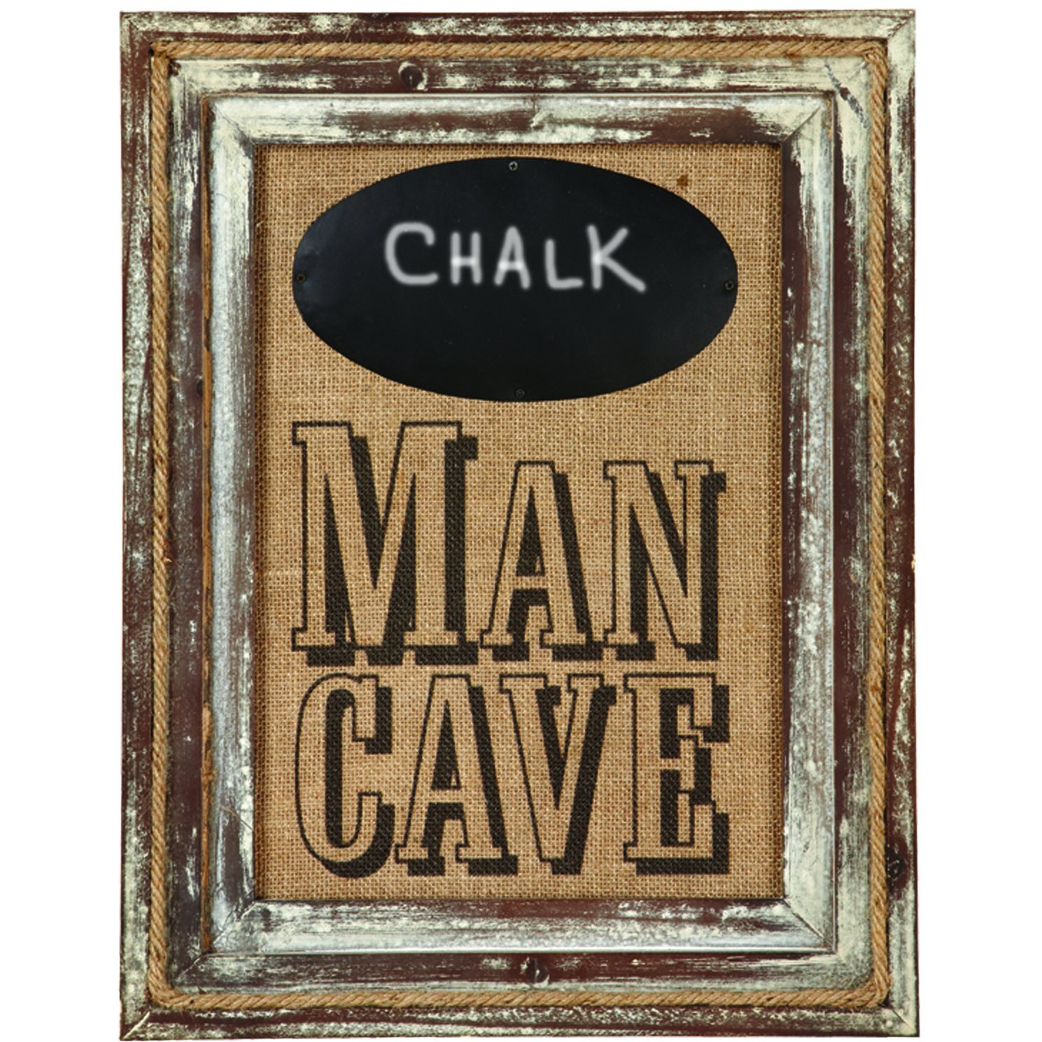 Man Cave with Chalkboard