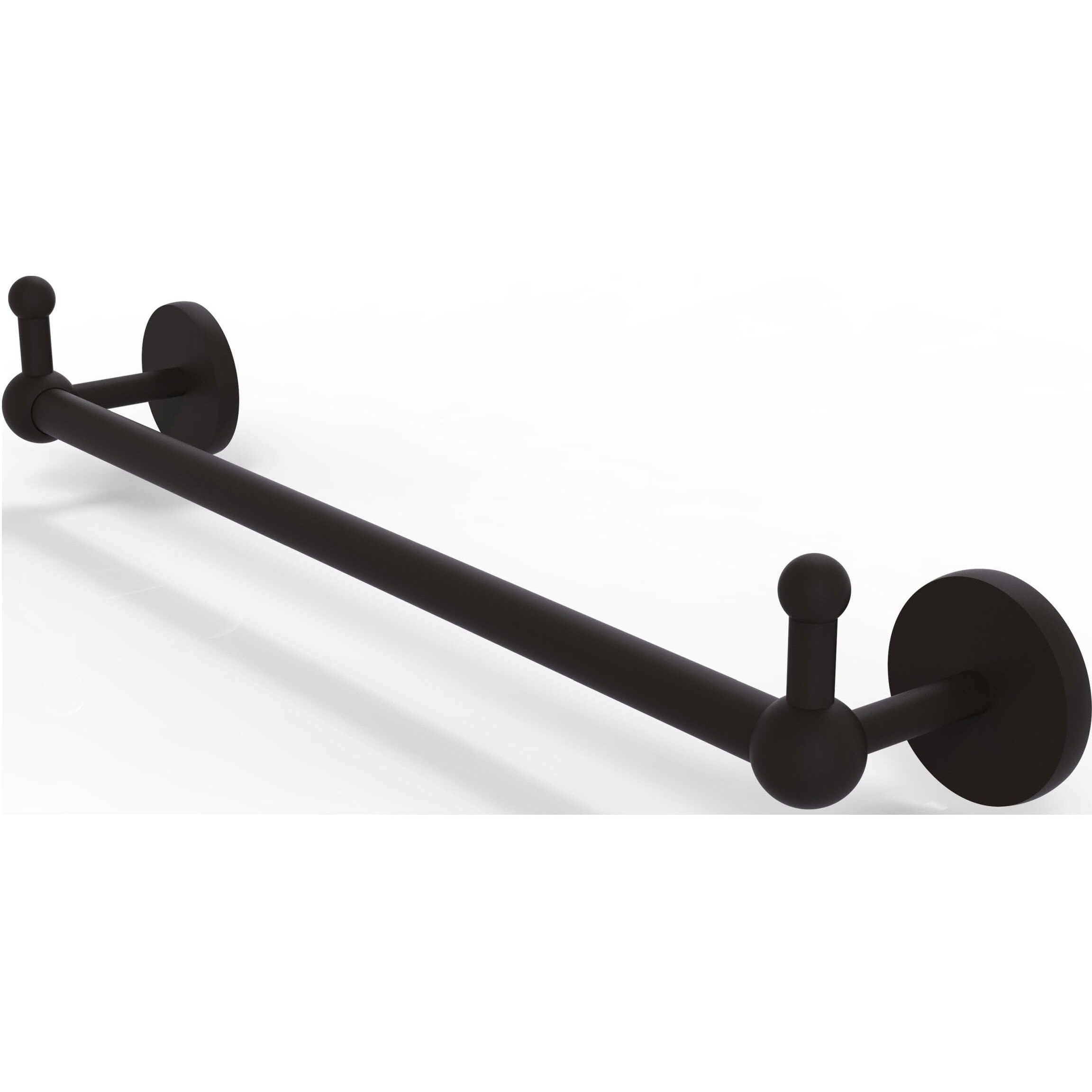 Allied Brass P1000-41-30-PEG Prestige Skyline Collection 30 Inch Integrated Hooks Towel Bar, 30", Oil Rubbed Bronze