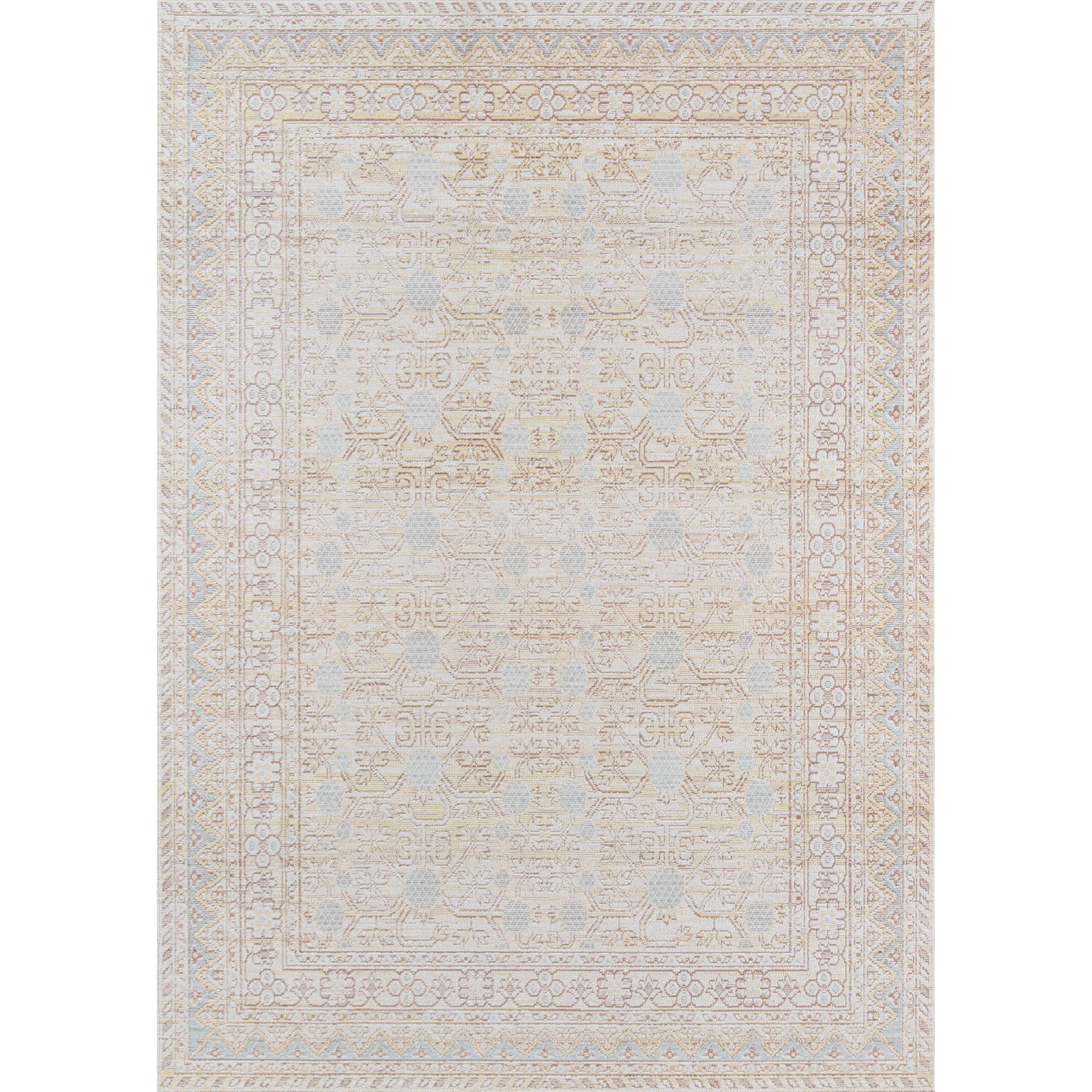 Momeni Rugs Isabella Traditional Oriental Flat Weave Area Rug, 7'10" x 10'6", Blue