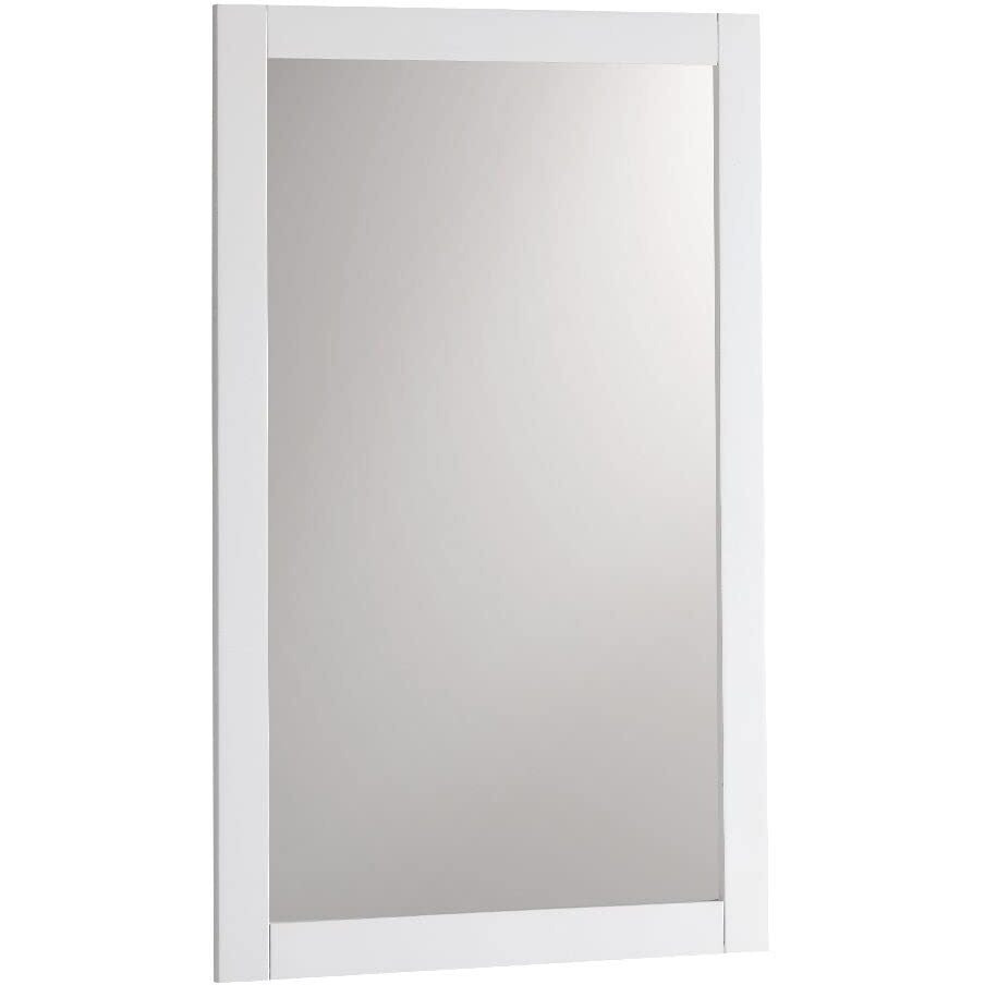 Fresca Manchester 20" White Traditional Bathroom Mirror