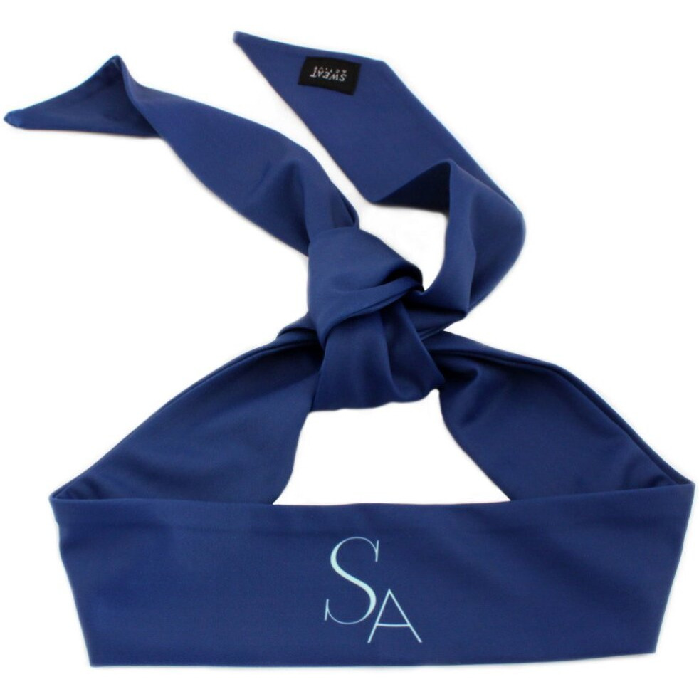 Sweat Active Women's Sport Headtie - One Size Fits All (Midnight/Foam)