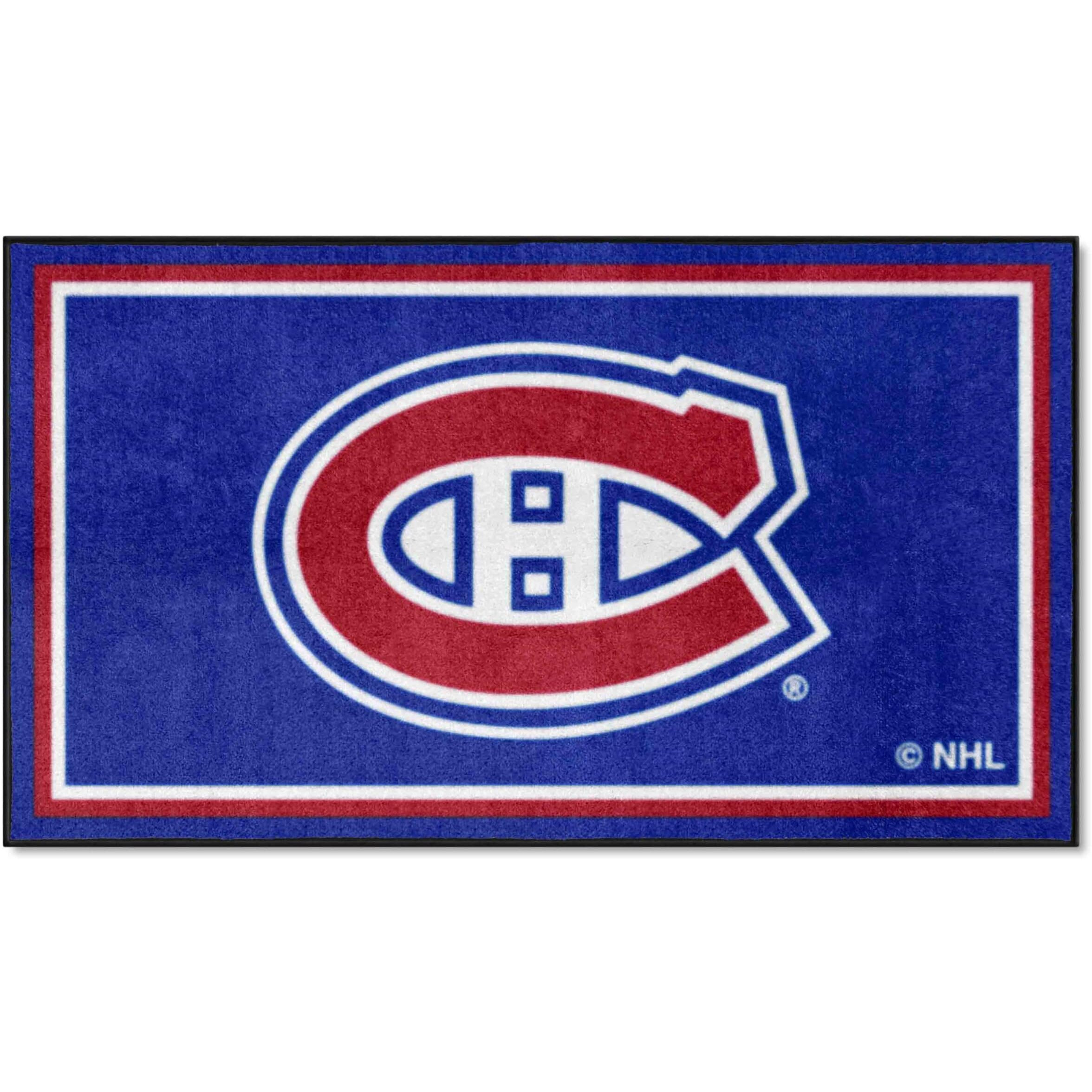 FANMATS 19908 NHL Montreal Canadiens 3ft. x 5ft. Plush Area Rug | Sports Fan Area Rug, Home Decor Rug and Tailgating Mat