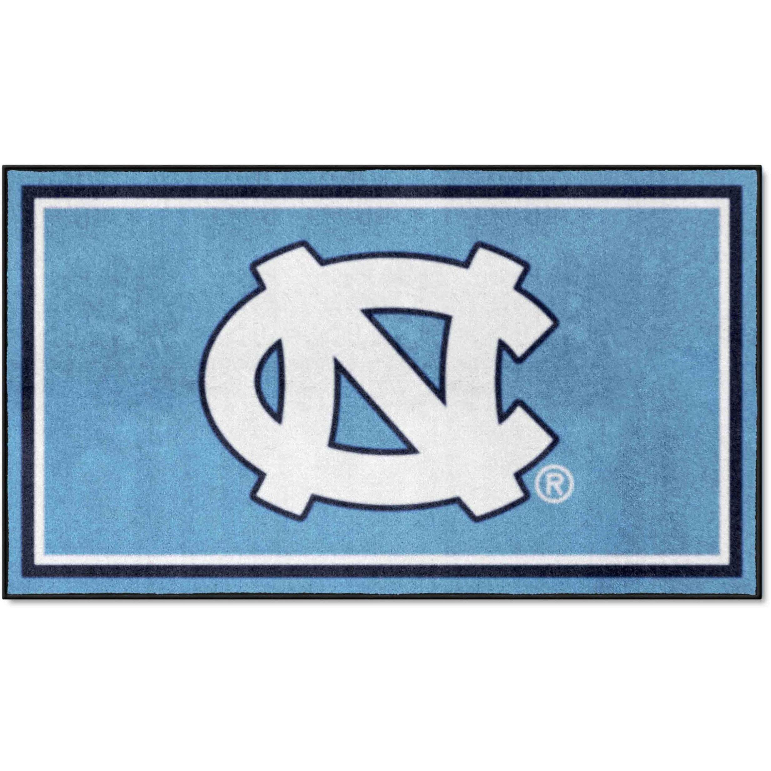 FANMATS 19781 NCAA North Carolina Tar Heels 3ft. x 5ft. Plush Area Rug | Sports Fan Area Rug, Home Decor Rug and Tailgating Mat