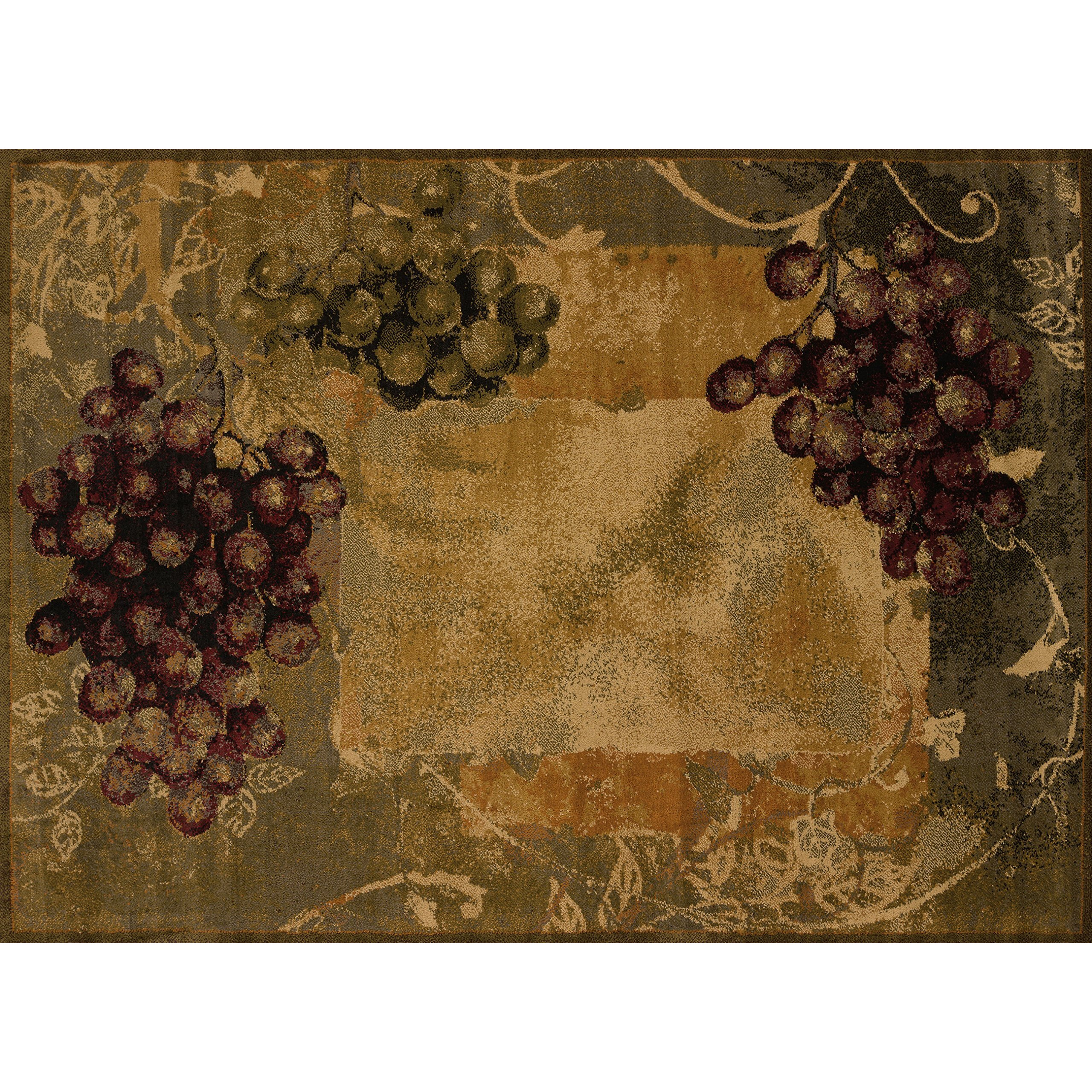 United Weavers Bristol Epsilon Yellow Mat Rug 2'7" x 4'2"