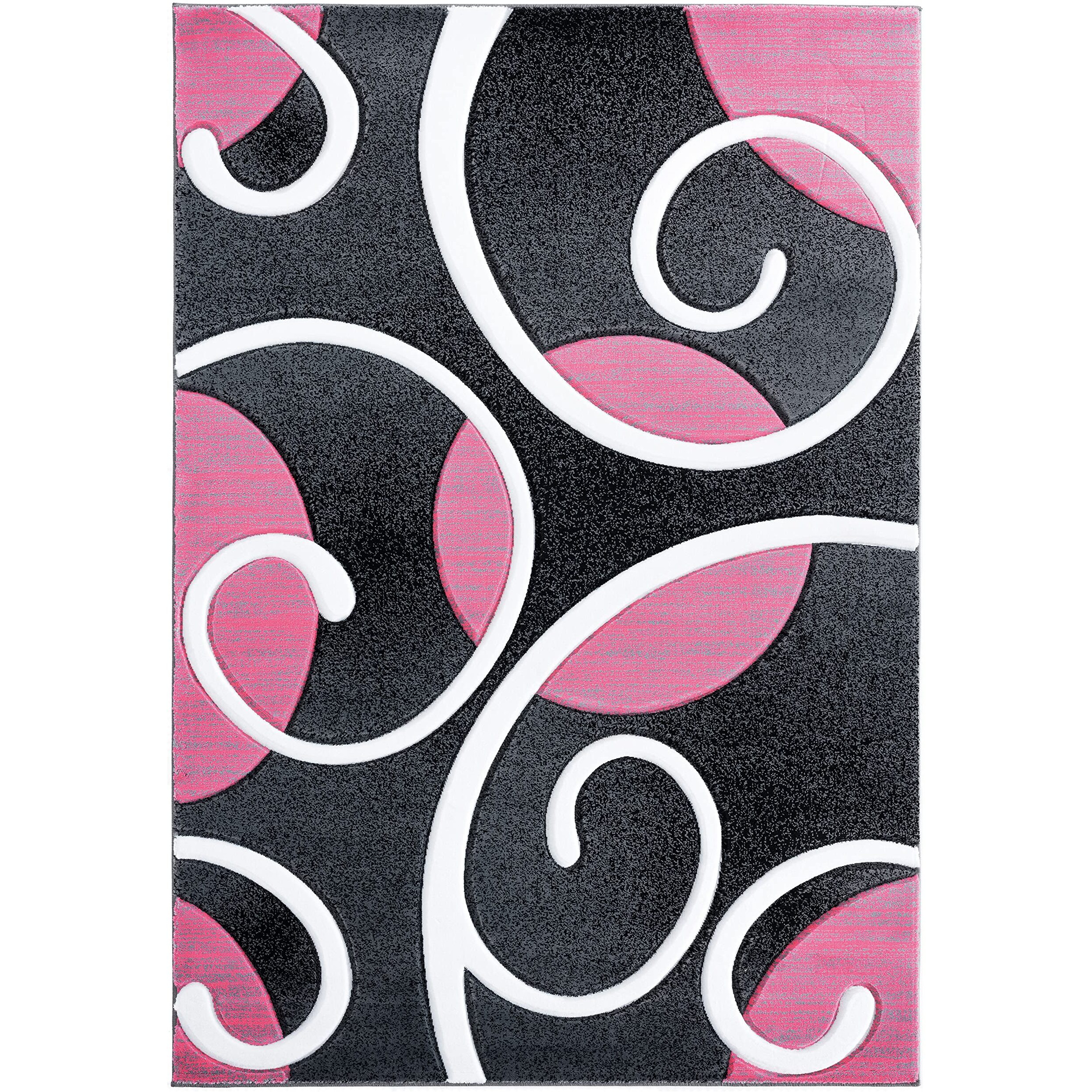 United Weavers of America Bristol Riley Pink Mat Rug, 2'7" x 4'2"