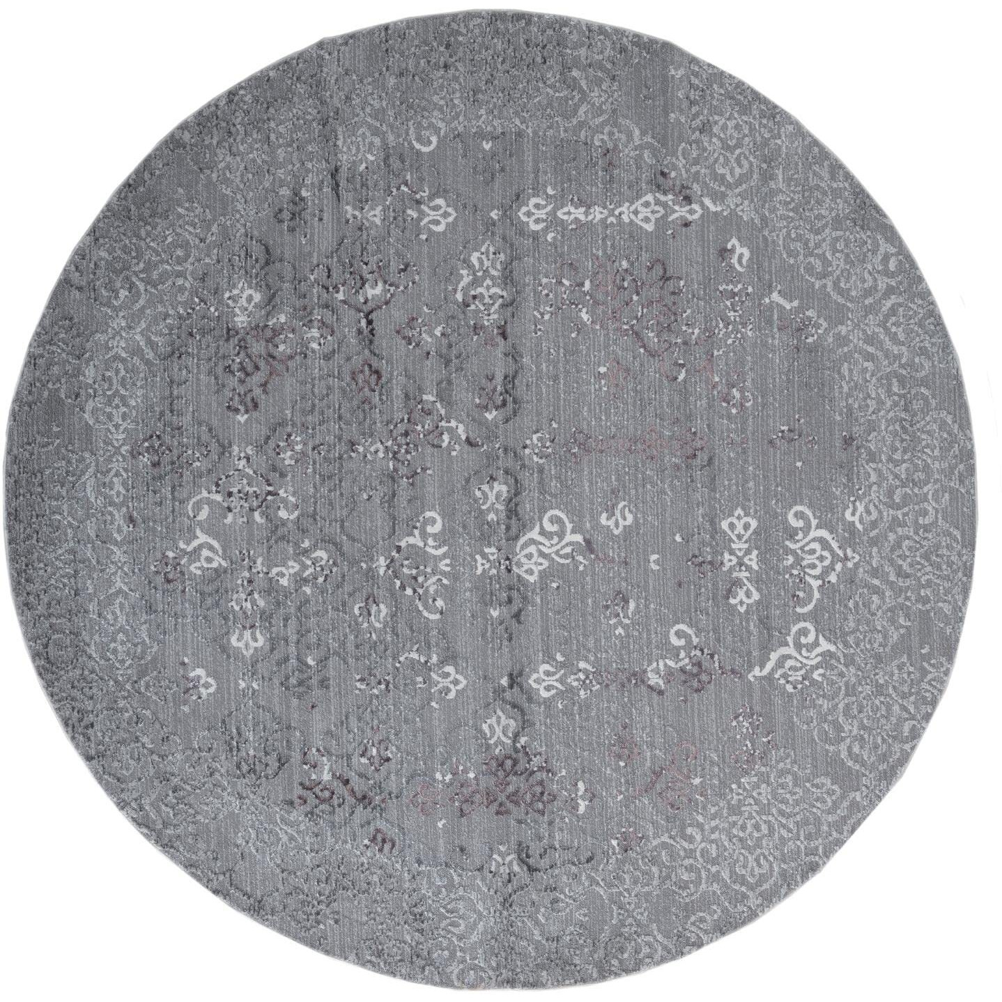 United Weavers Cascades Marblemount Purple Classic Round Rug 7'10" RD
