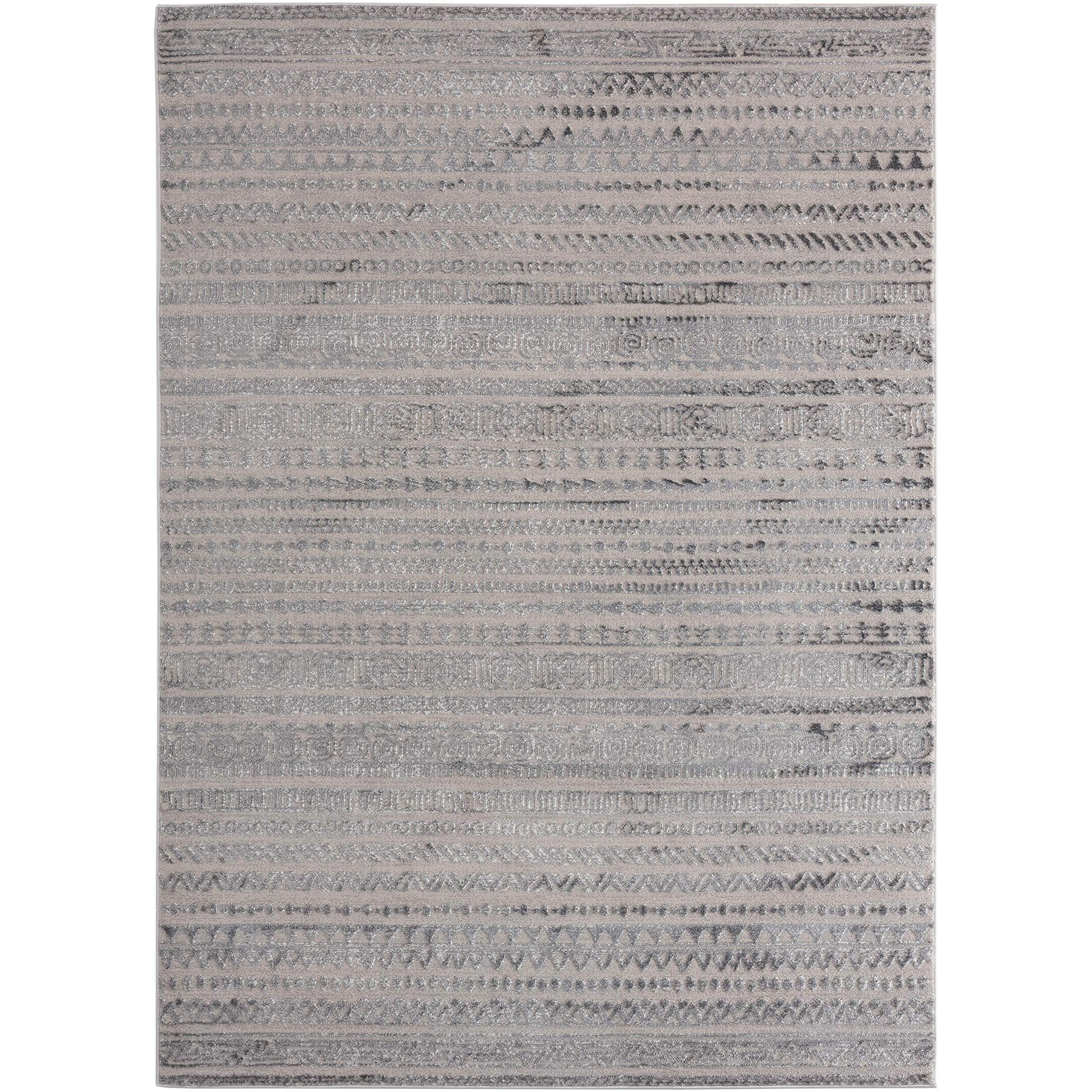 United Weavers Cascades Yamsay Grey Bohemian Area Rug 7'10" x 10'6"