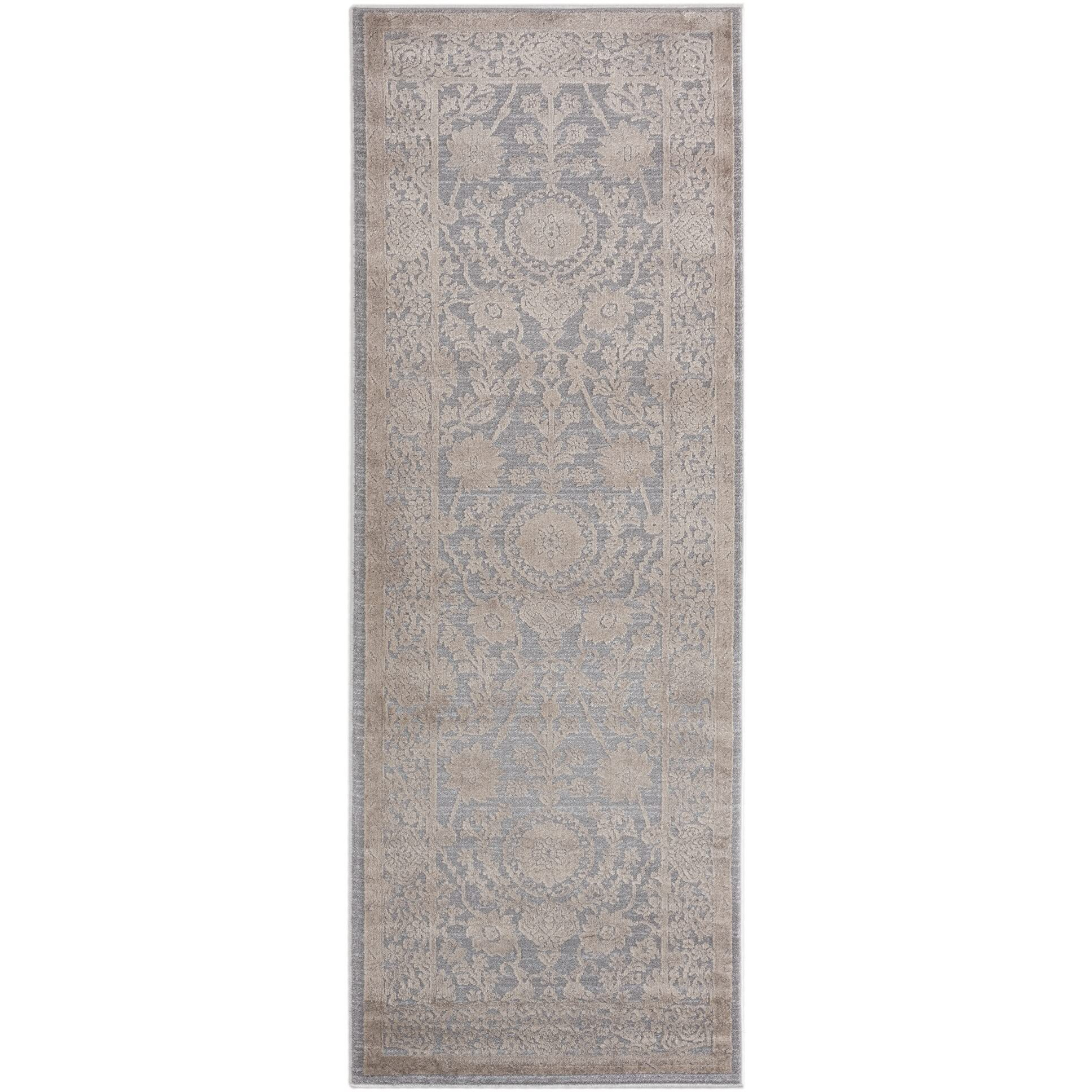 United Weavers Cascades Shasta Beige Classic Runner Rug 2'7" x 7'2"